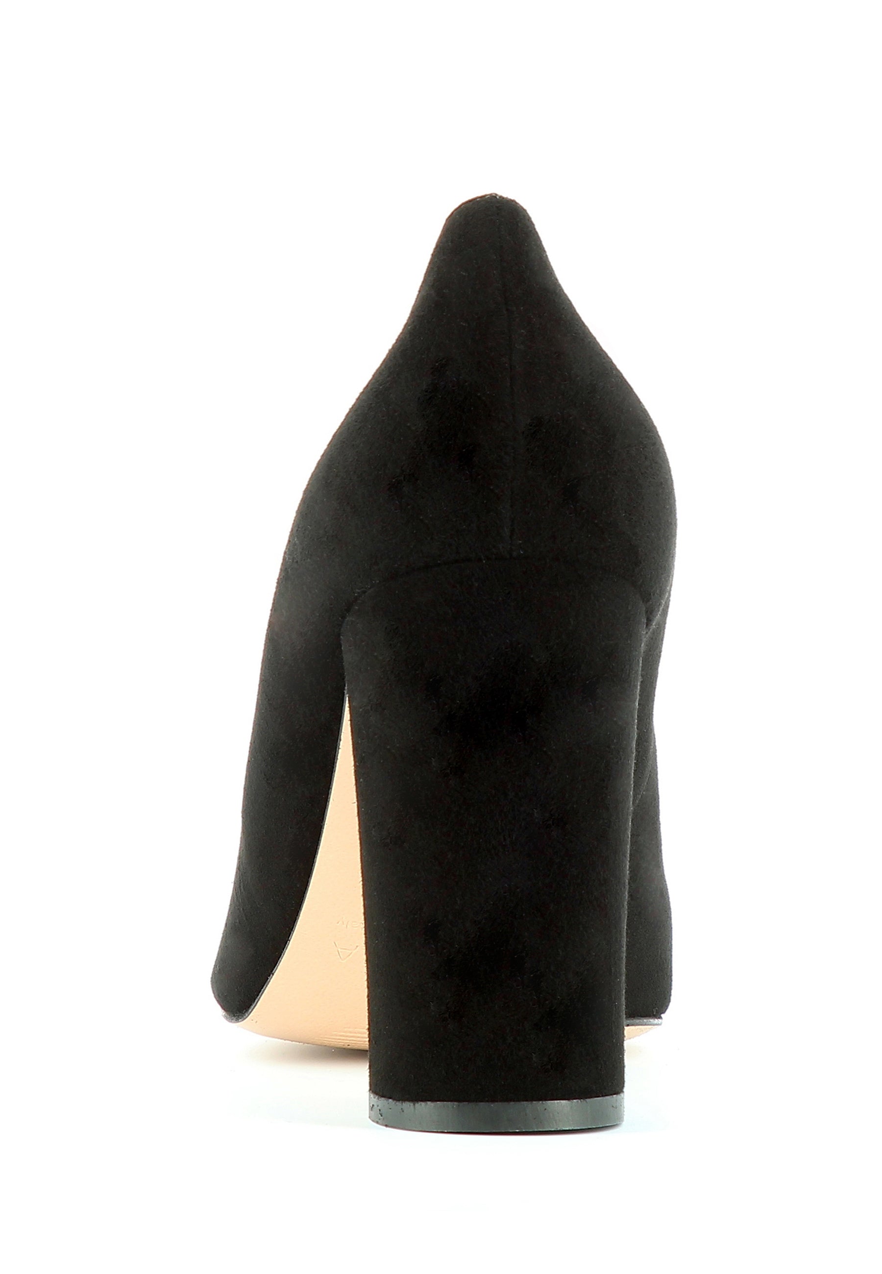 NATALIA Damen Pumps - Rauleder Schwarz