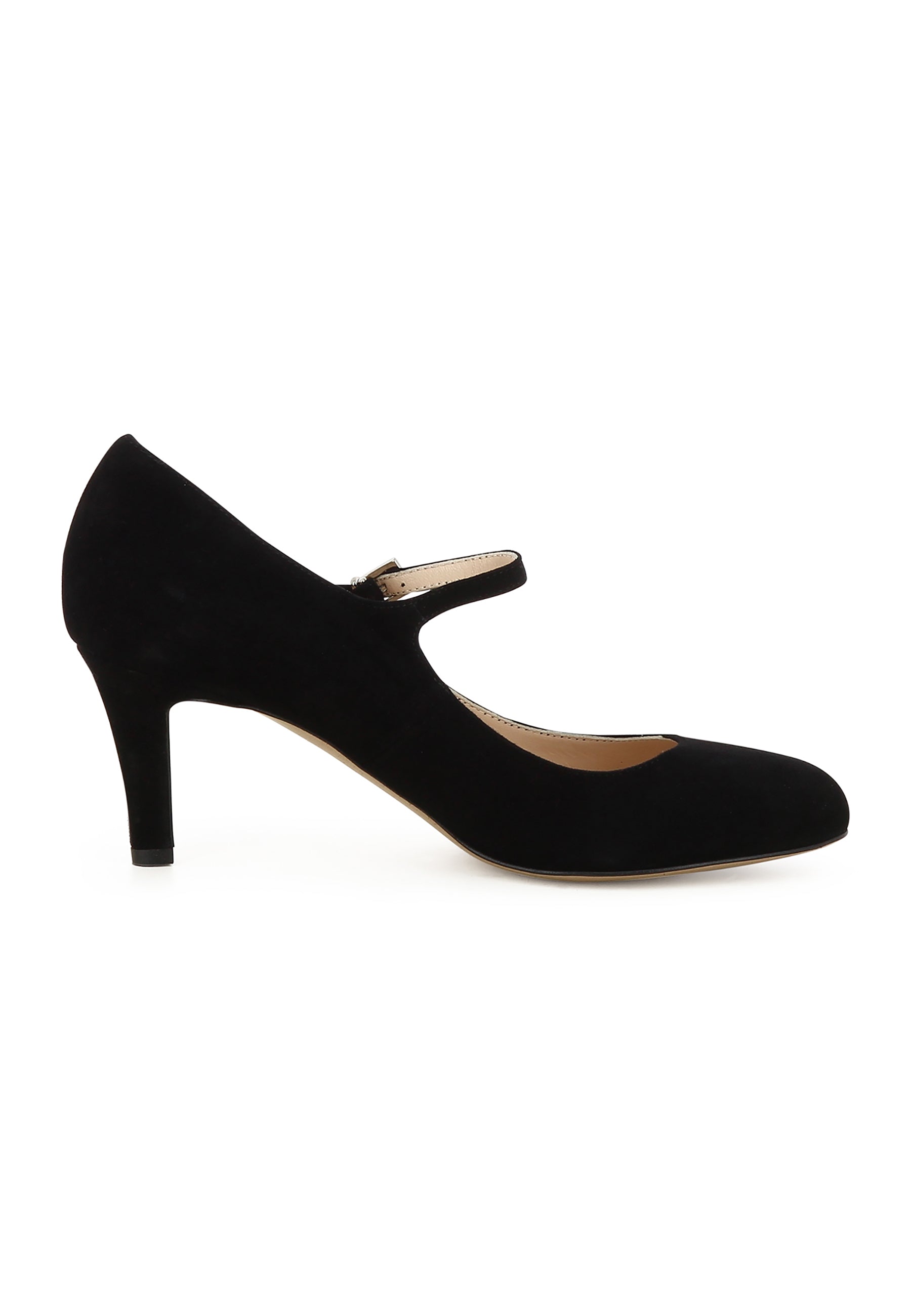 BIANCA Damen Pumps - Rauleder Schwarz