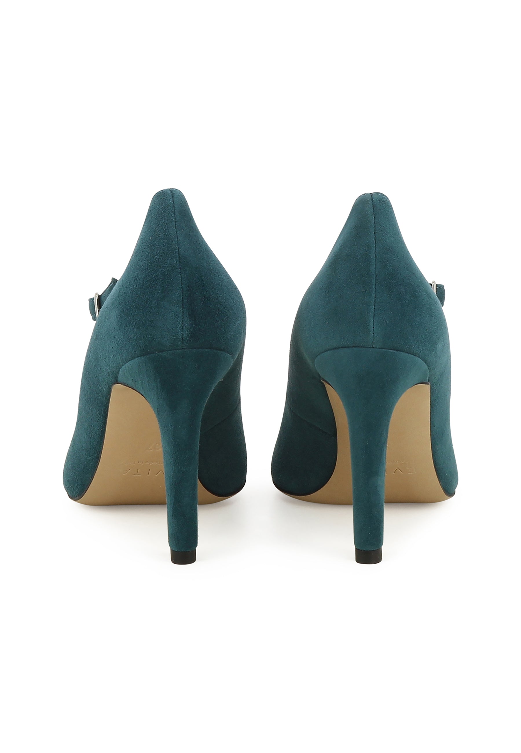 ILARIA Damen Pumps - Rauleder Petrol
