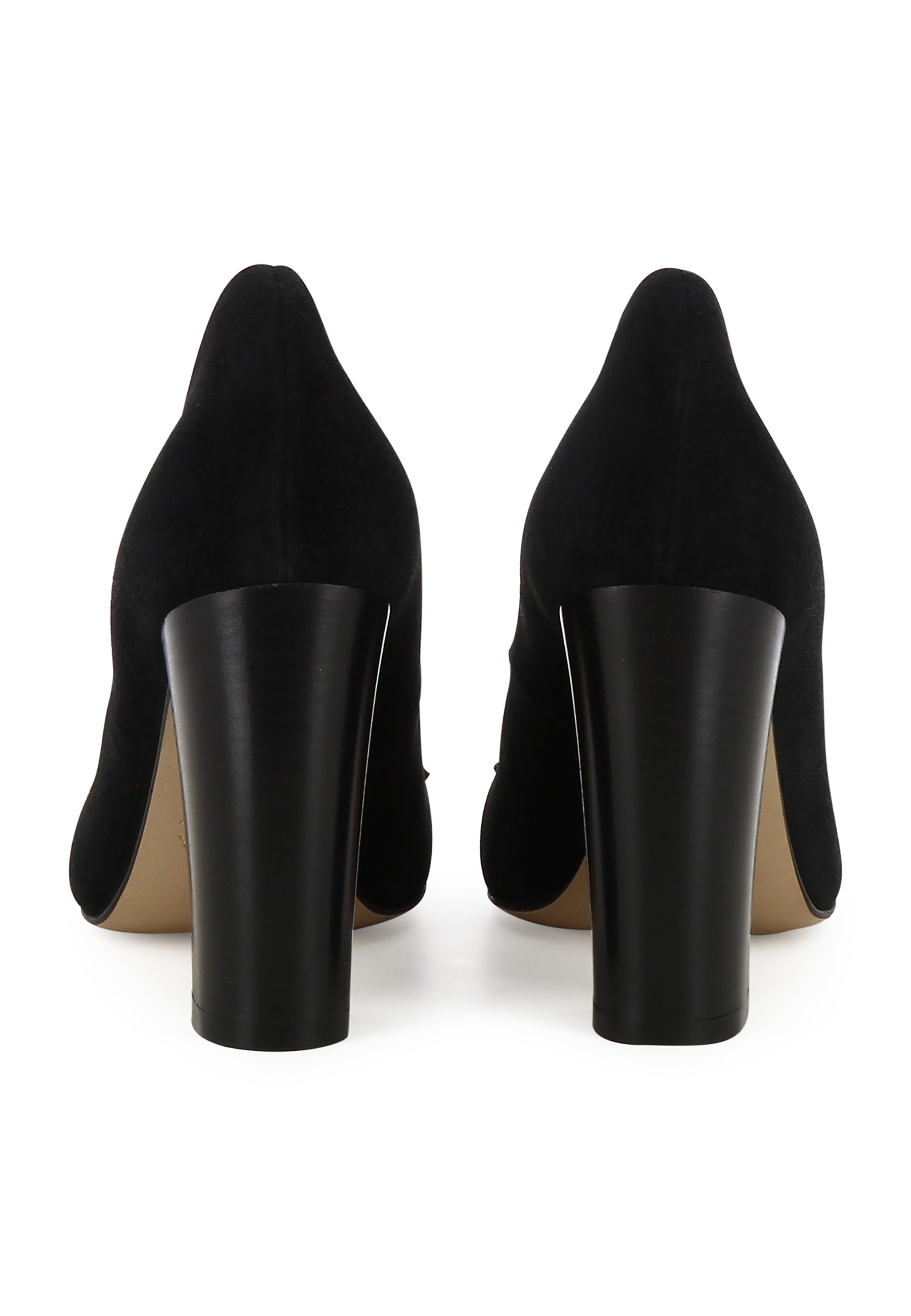 CRISTINA Damen Pumps - Rauleder Schwarz
