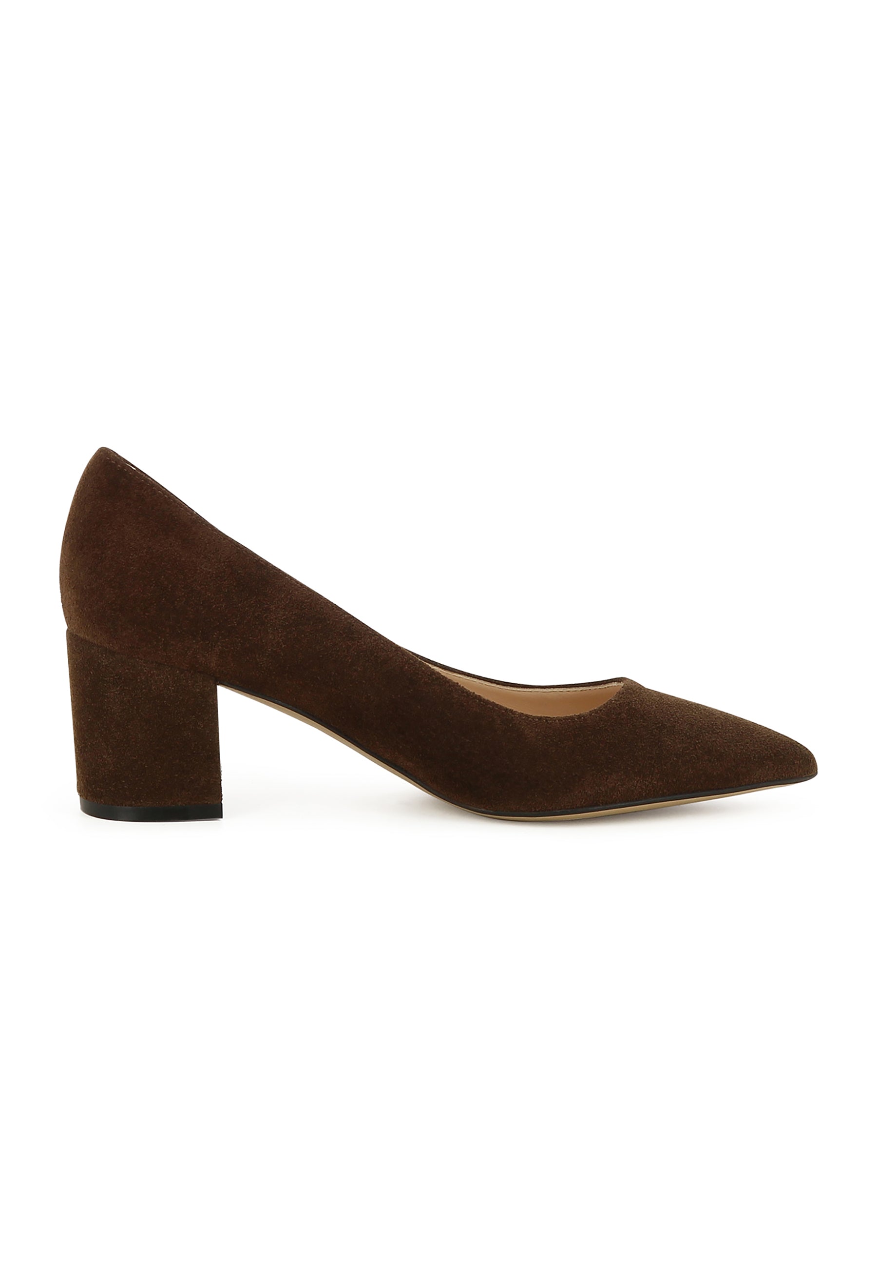 ROMINA Damen Pumps - Rauleder Dunkelbraun