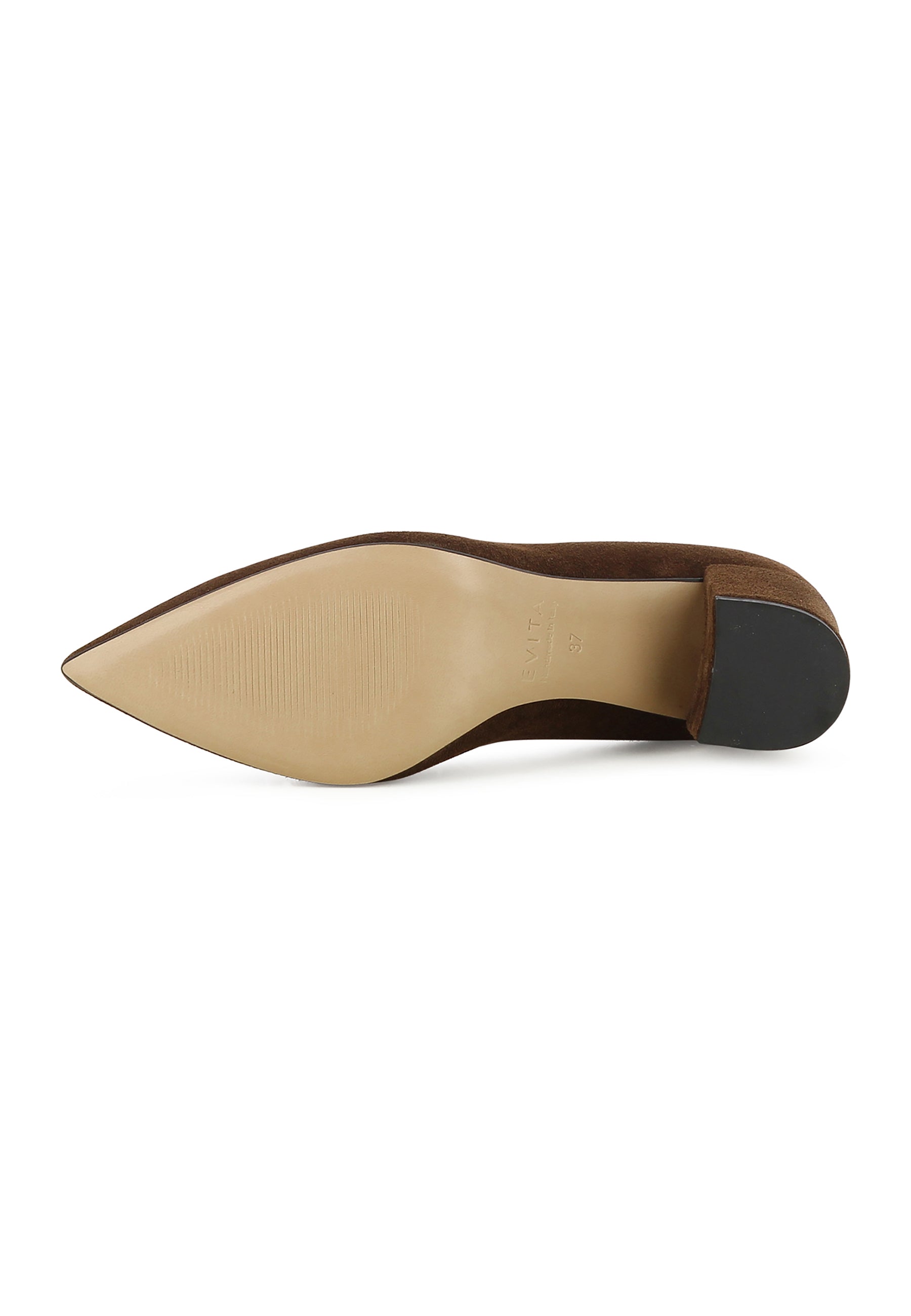 ROMINA Damen Pumps - Rauleder Dunkelbraun