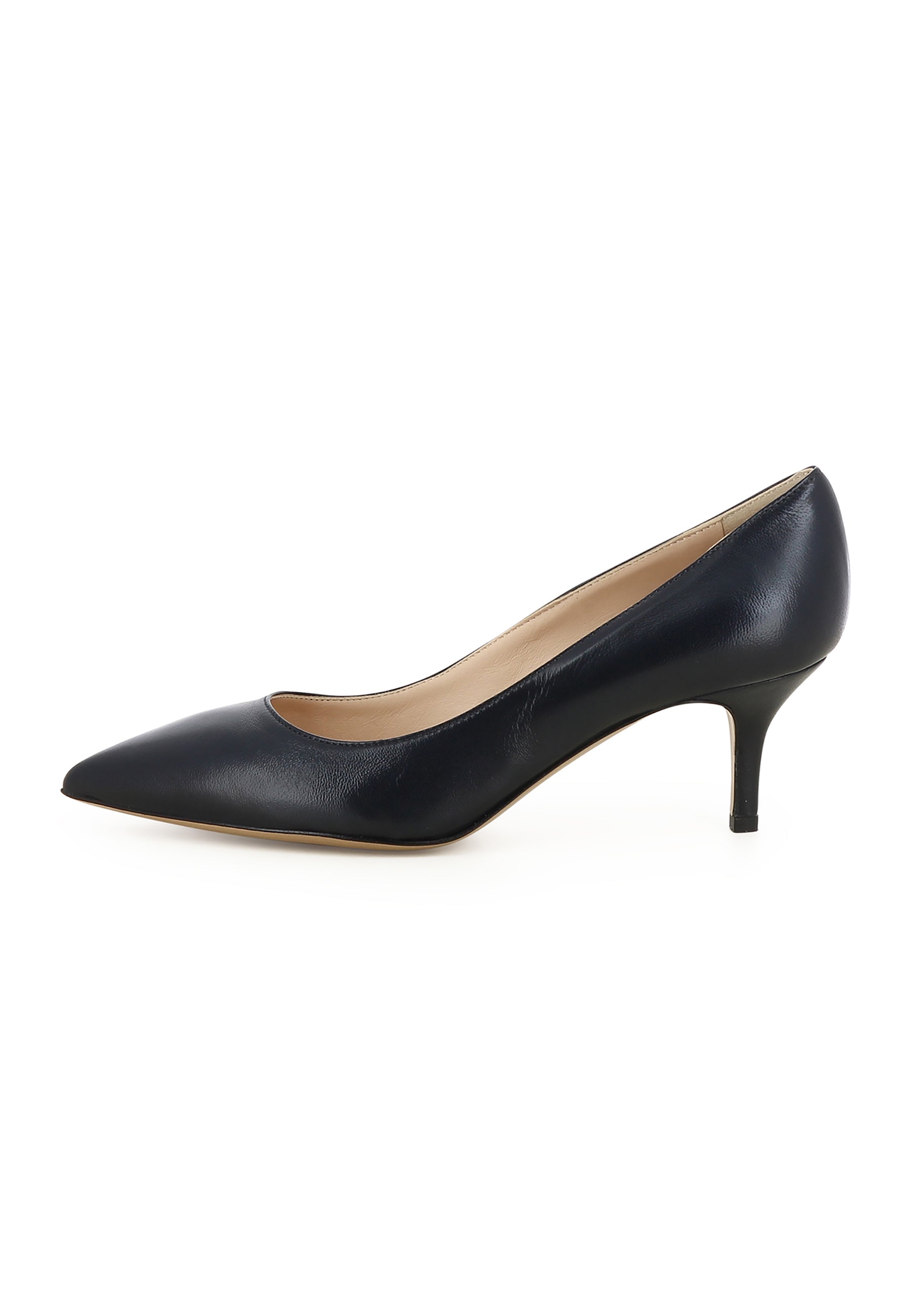 GIULIA Damen Pumps - Glattleder Dunkelblau