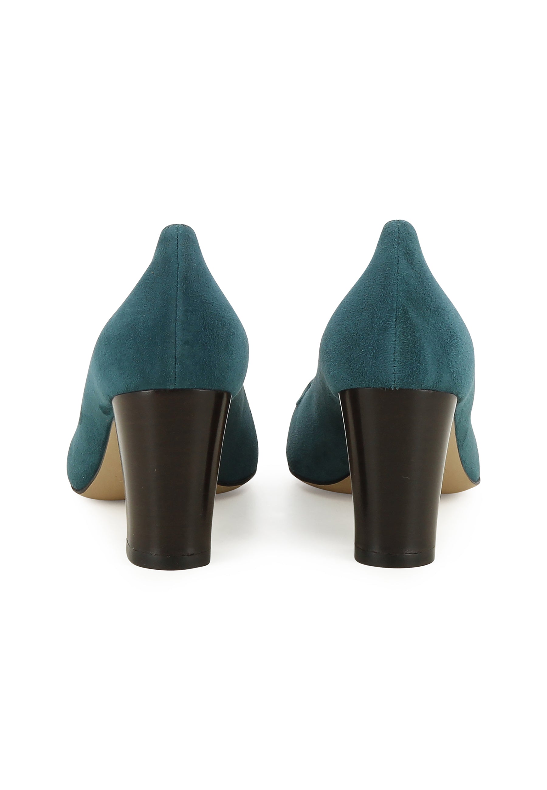 BIANCA Damen Pumps - Rauleder Petrol