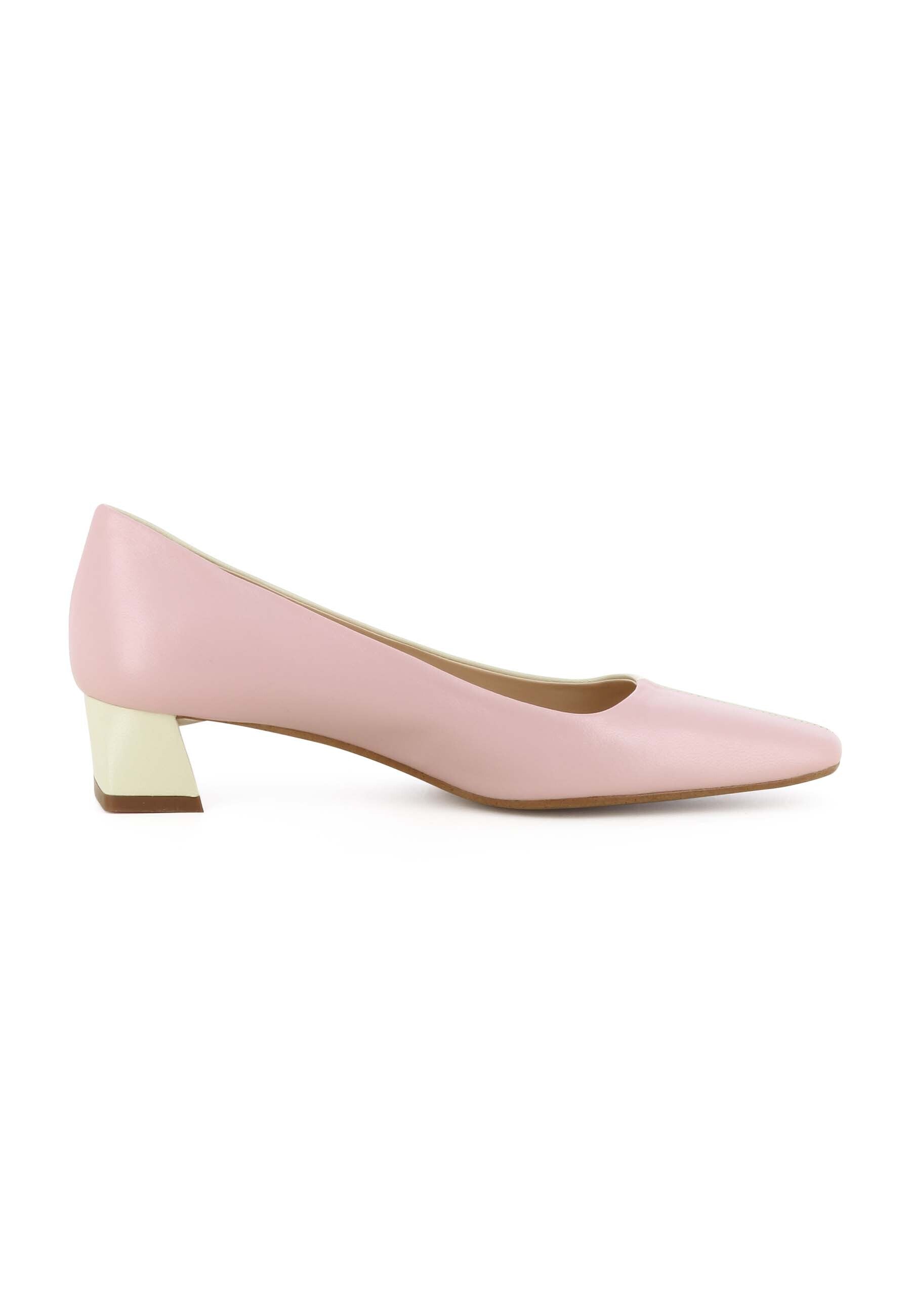 SABRINA Damen Pumps - Glattleder Zweifarbig