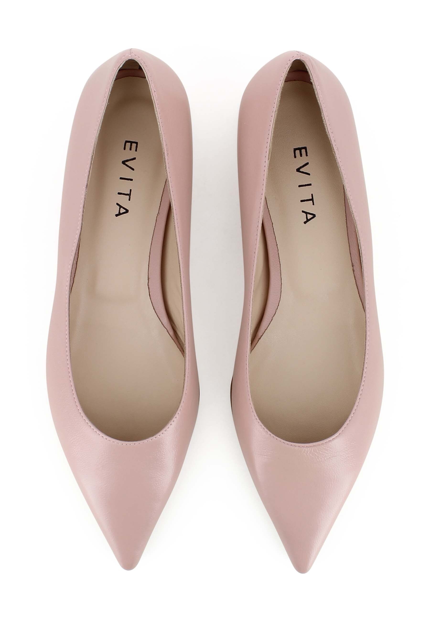 SONIA Damen Pumps - Glattleder Altrosa