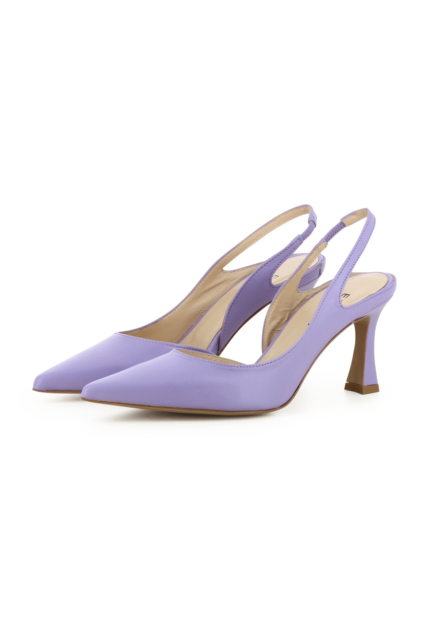 PENELOPE Damen Sling Pumps - Glattleder Lila
