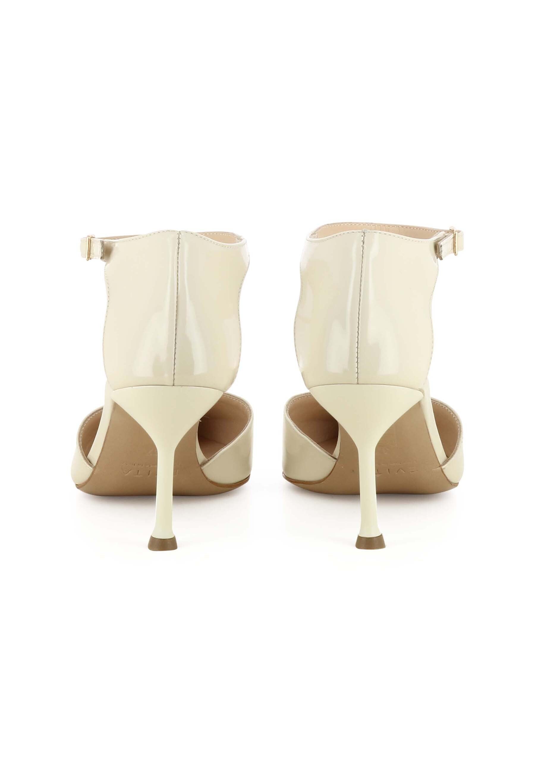 PENELOPE Damen Pumps Halboffen - Lackleder Beige
