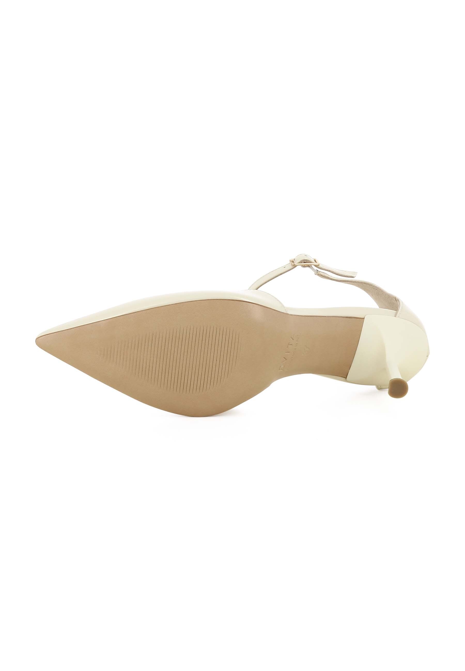 PENELOPE Damen Pumps Halboffen - Lackleder Beige