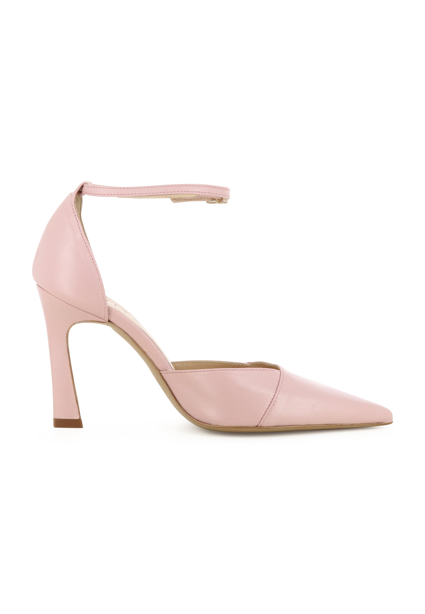 PIA Damen Pumps Halboffen - Glattleder Rosa