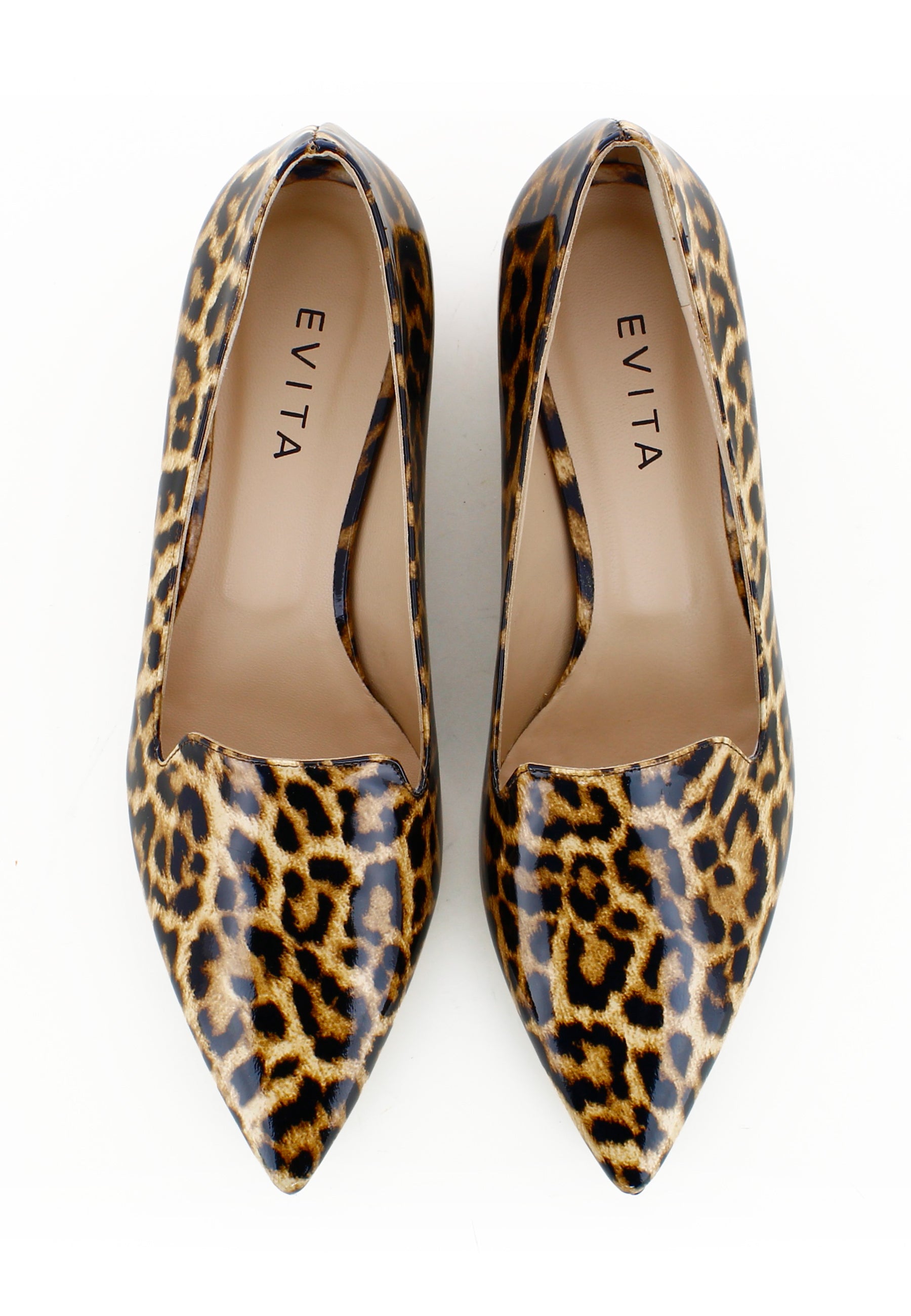 FRANCA Damen Slipper - Lackleder Leo