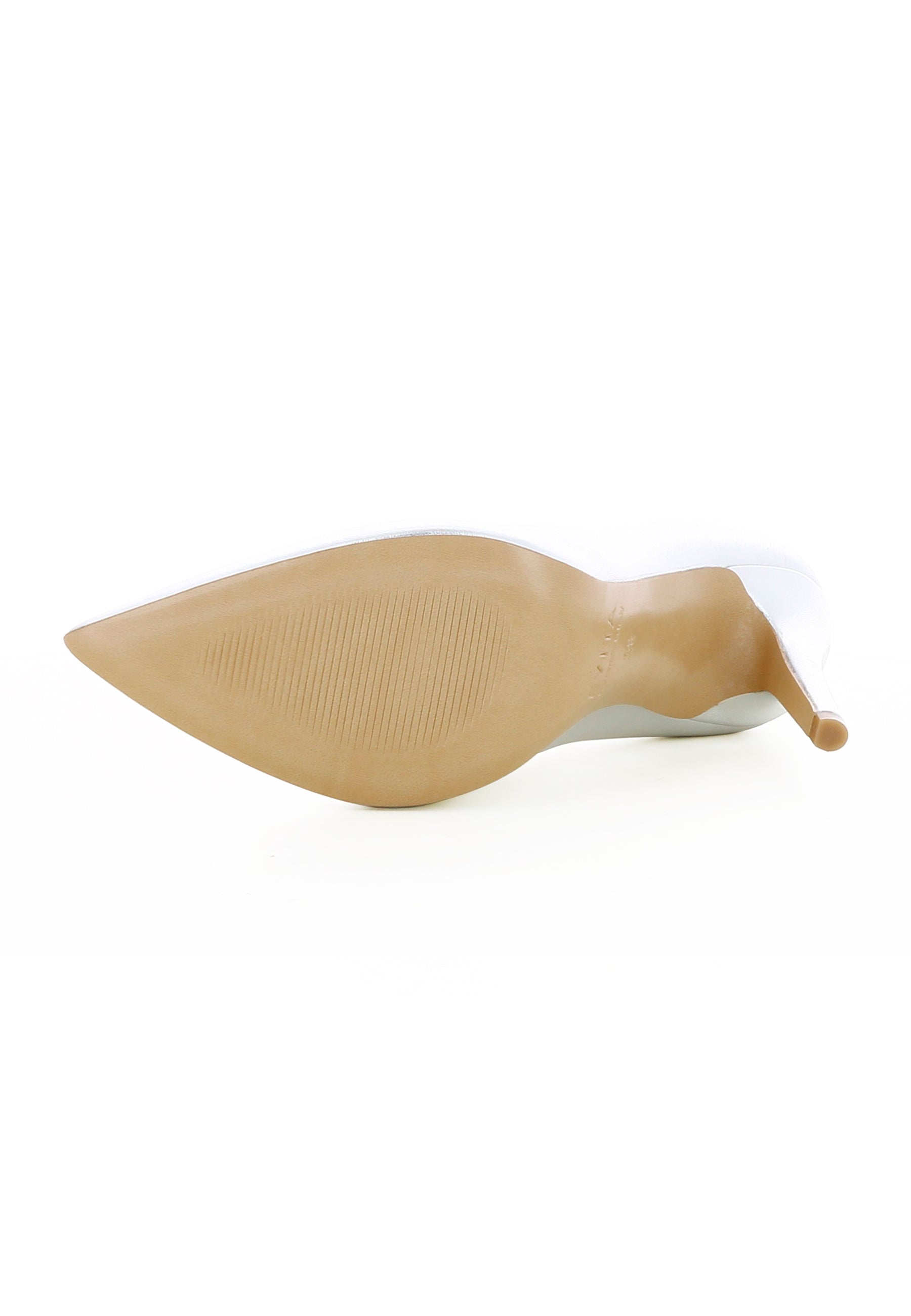 ALINA Damen Pumps - Glattleder Silber