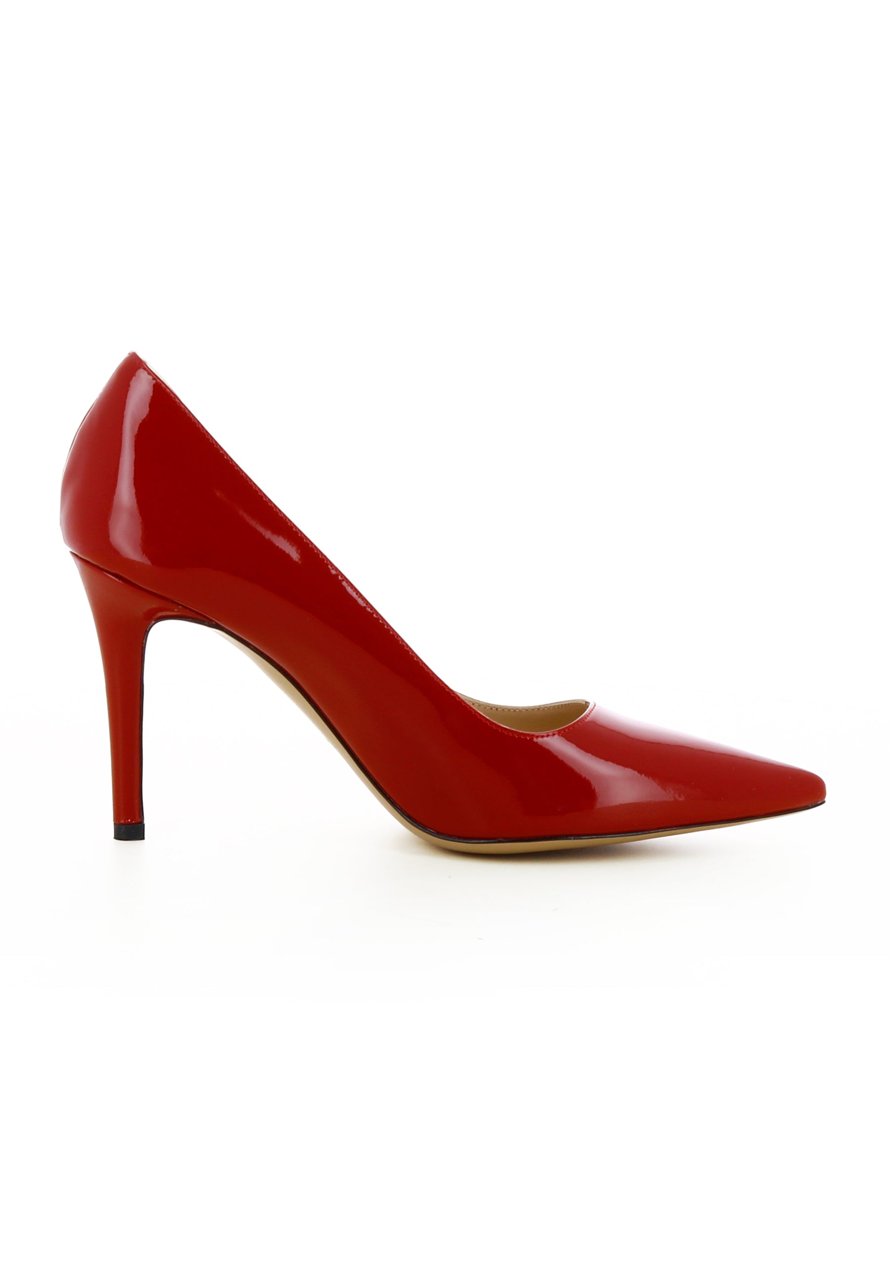 NATALIA Damen Pumps - Lackleder Rot