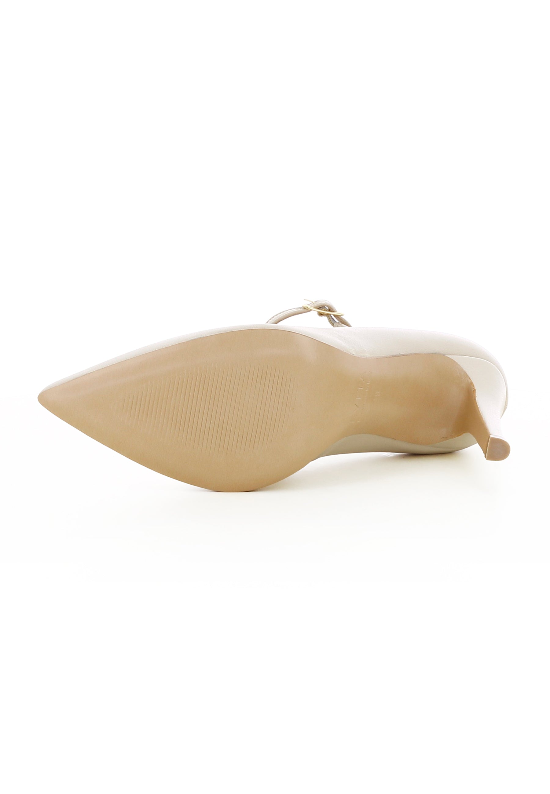 ILARIA Damen Pumps - Glattleder Hellbeige