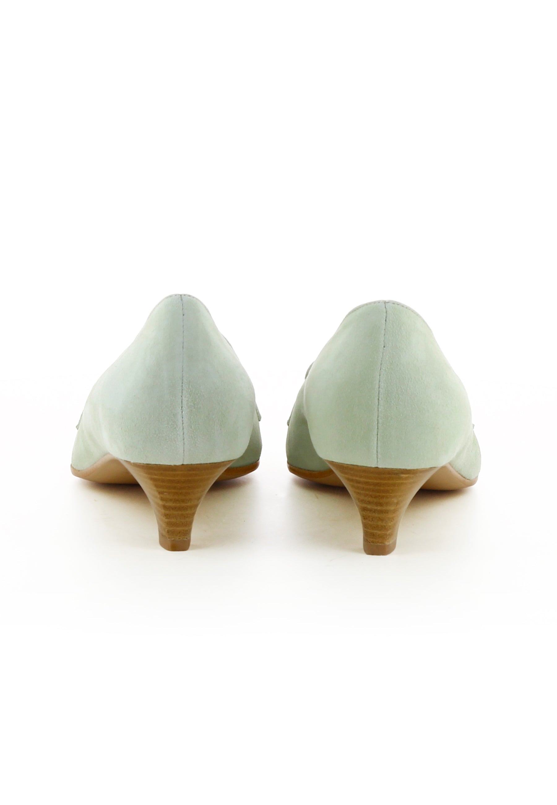 LIA Damen Pumps - Rauleder Grün