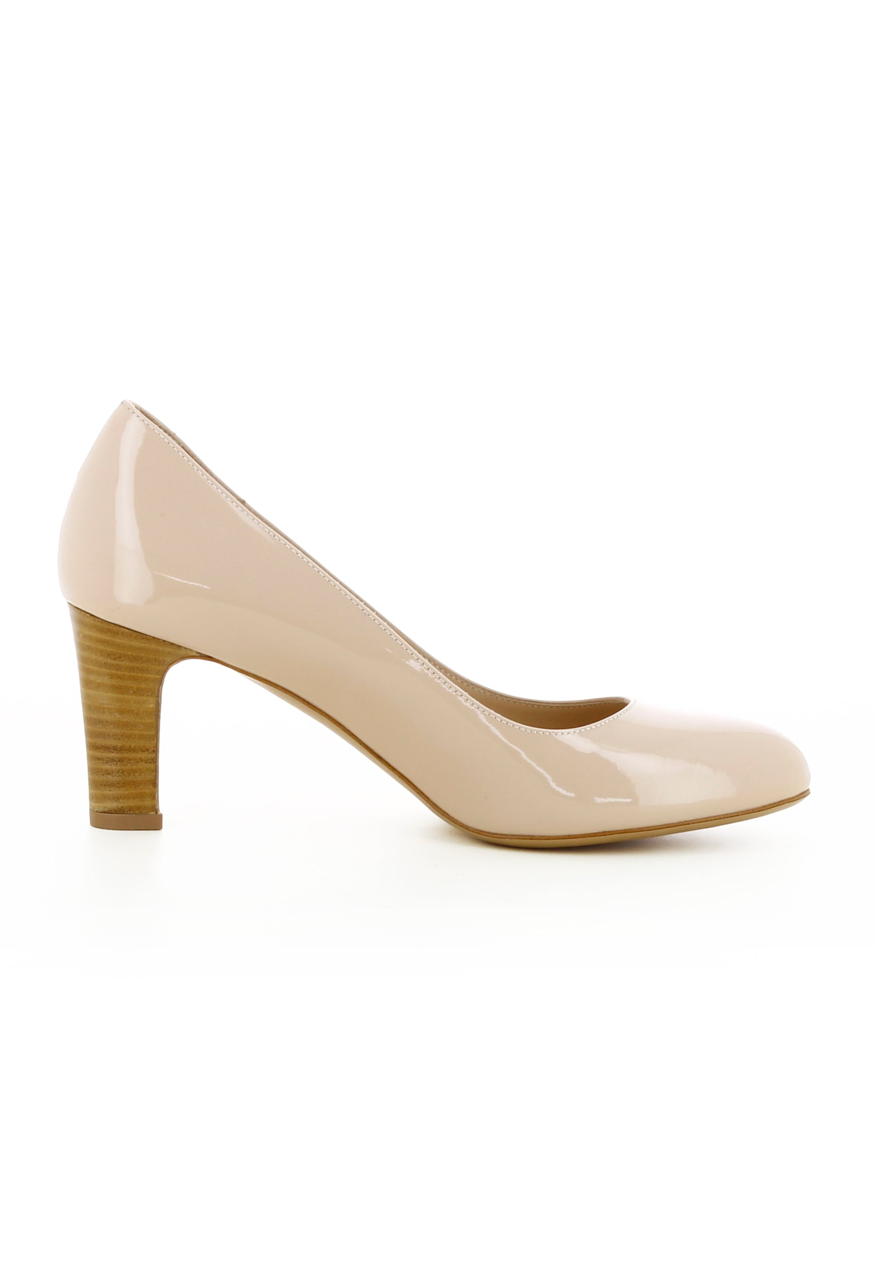 BIANCA Damen Pumps - Lackleder Altrosa