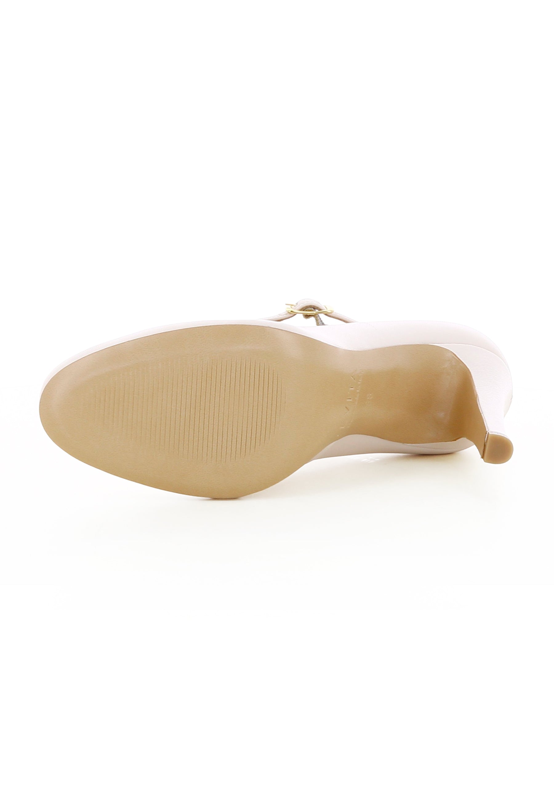 CRISTINA Damen Pumps - Glattleder Puder