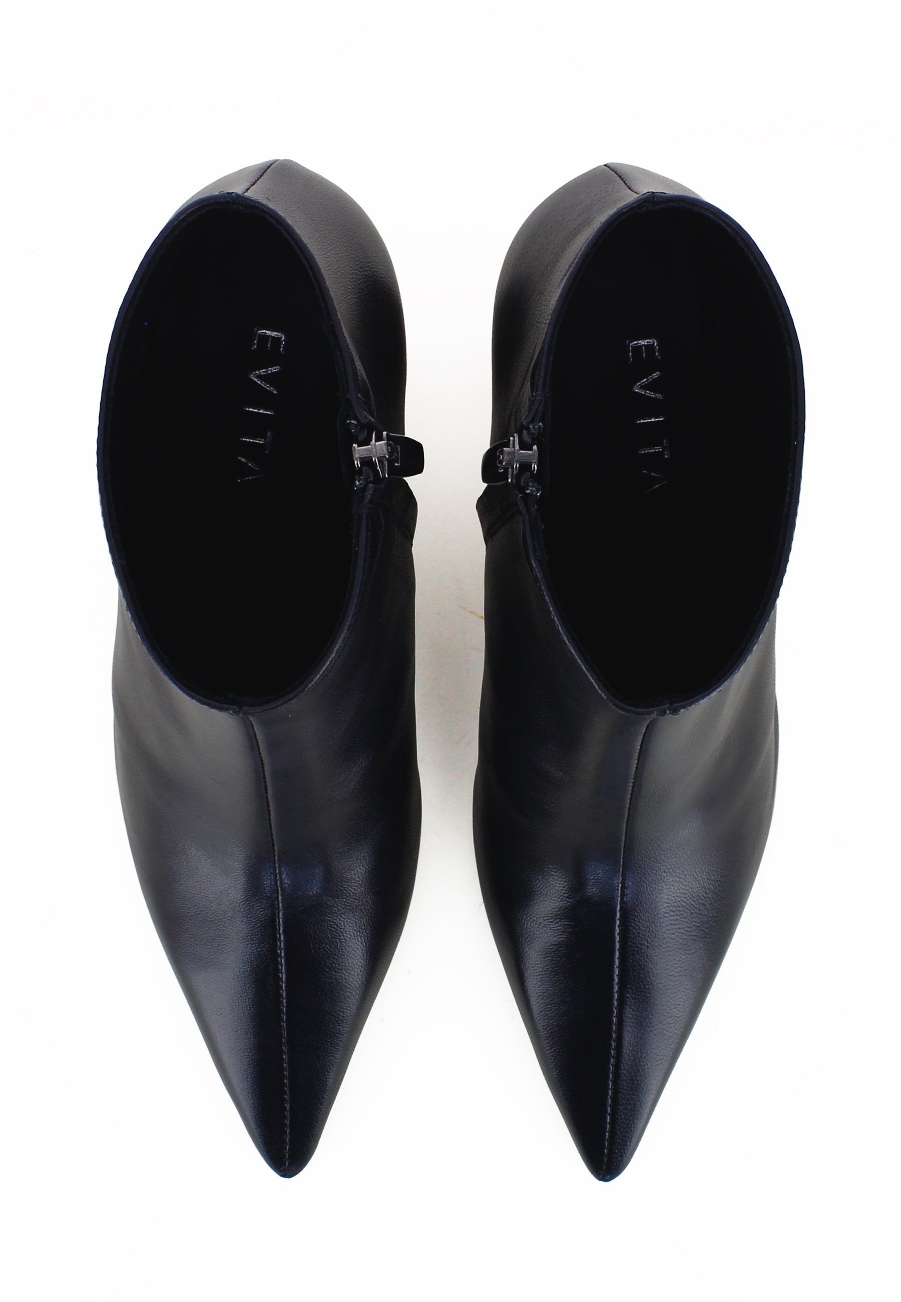 PENELOPE Damen Stiefelette - Glattleder Schwarz