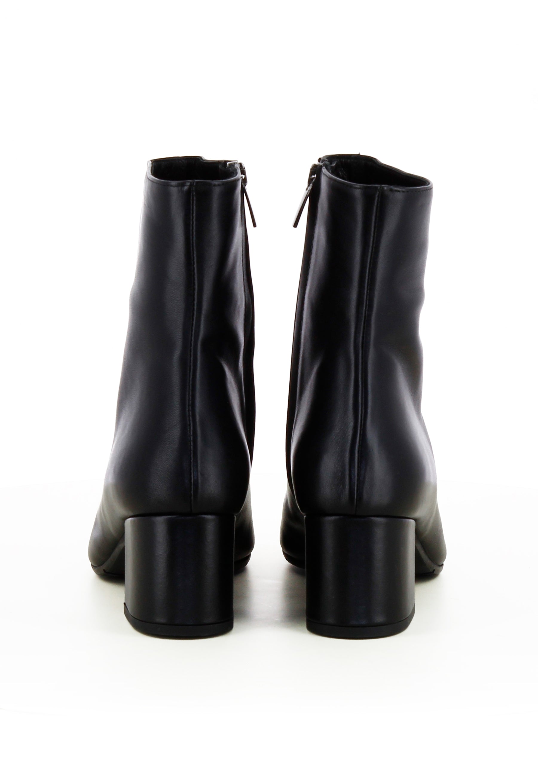 PERLA Damen Stiefelette - Glattleder Schwarz