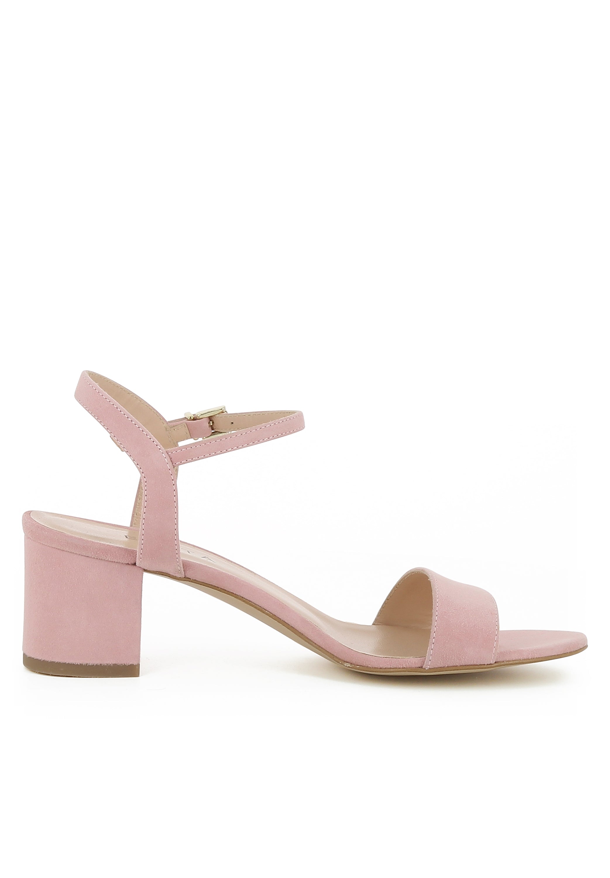 MARIELLA Damen Sandalette  -  Rauleder rosa