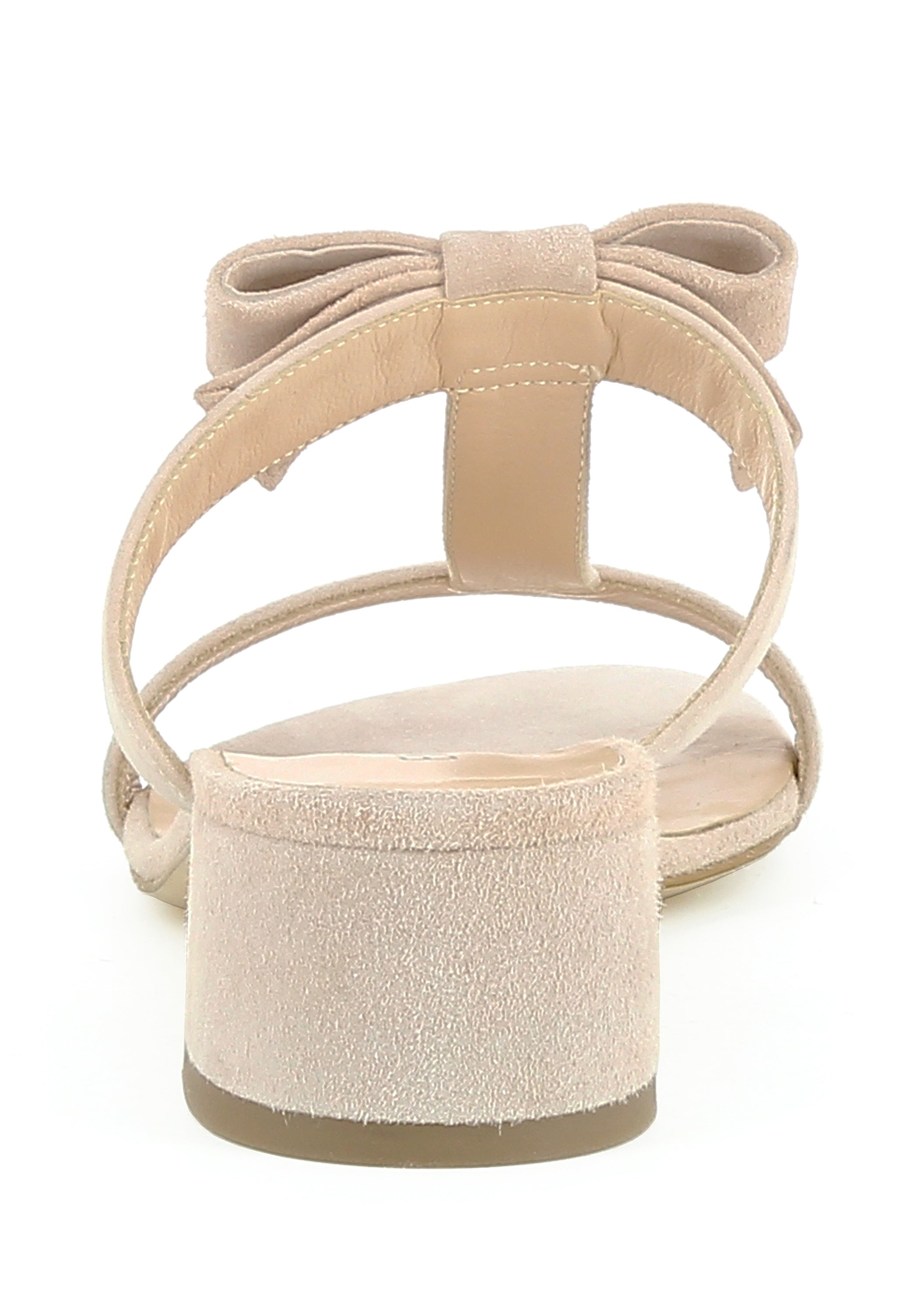 DARIA Damen Sandalette  -  Rauleder altrosa