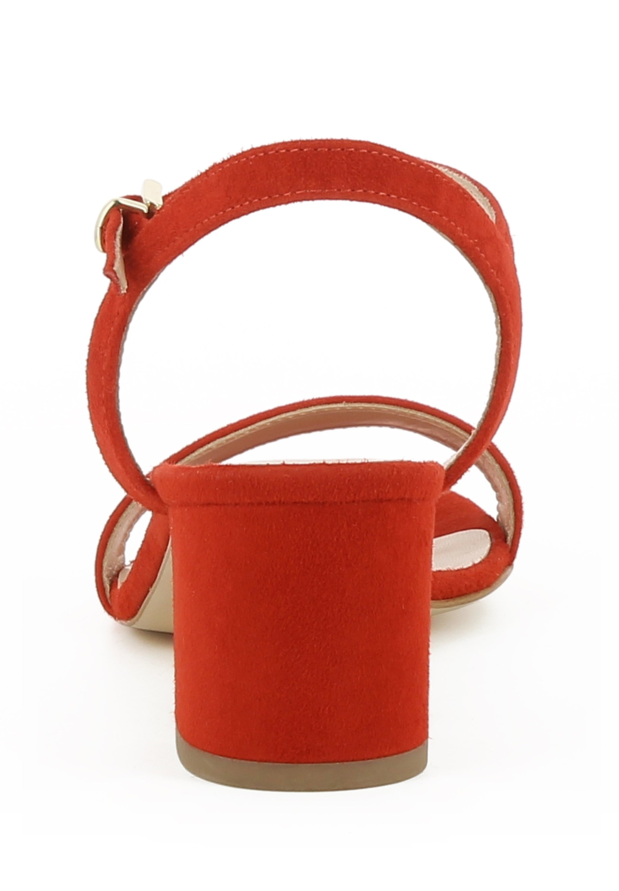 MARIELLA Damen Sandalette  -  Rauleder rot
