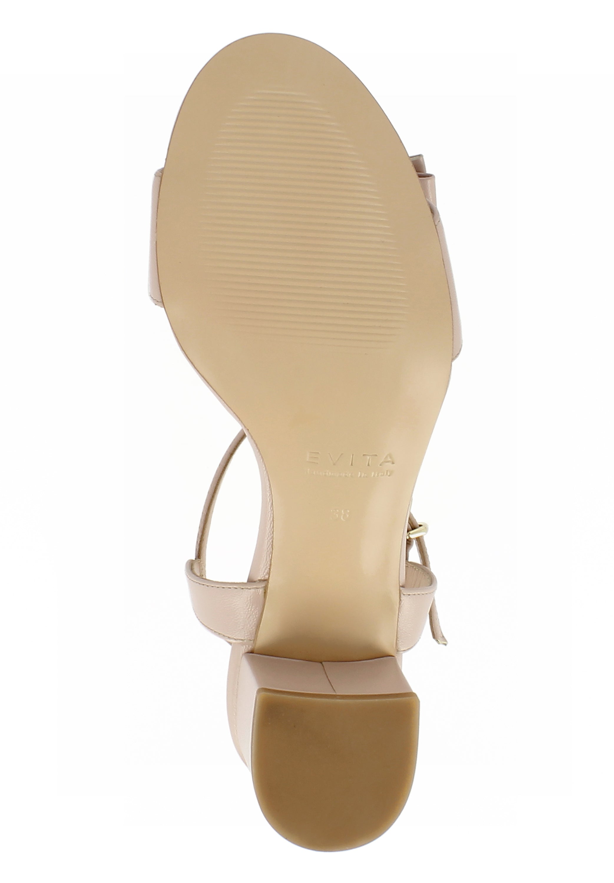 MARIELLA Damen Sandalette  -  Glattleder nude