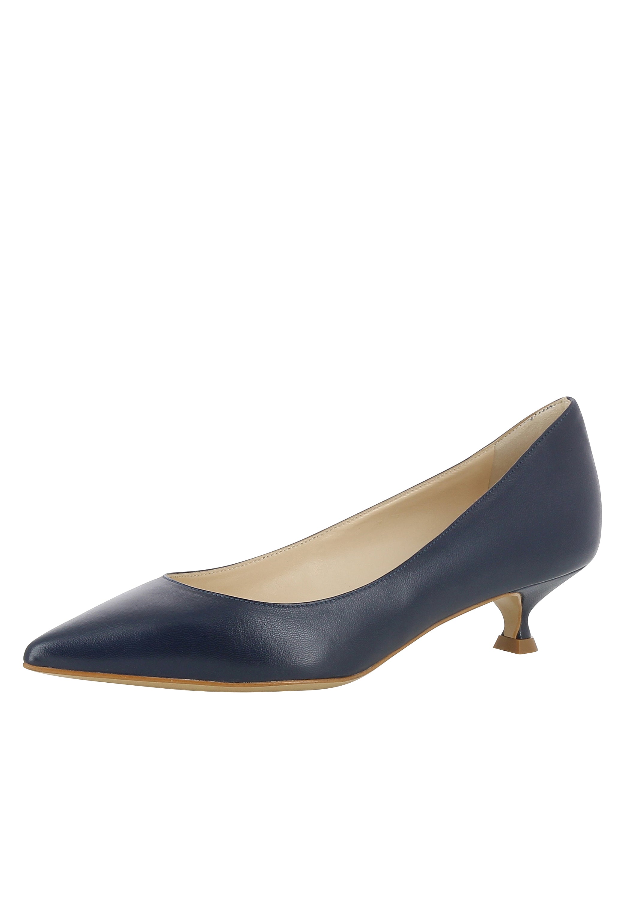 GIORGIA Damen Pumps  -  Glattleder dunkelblau