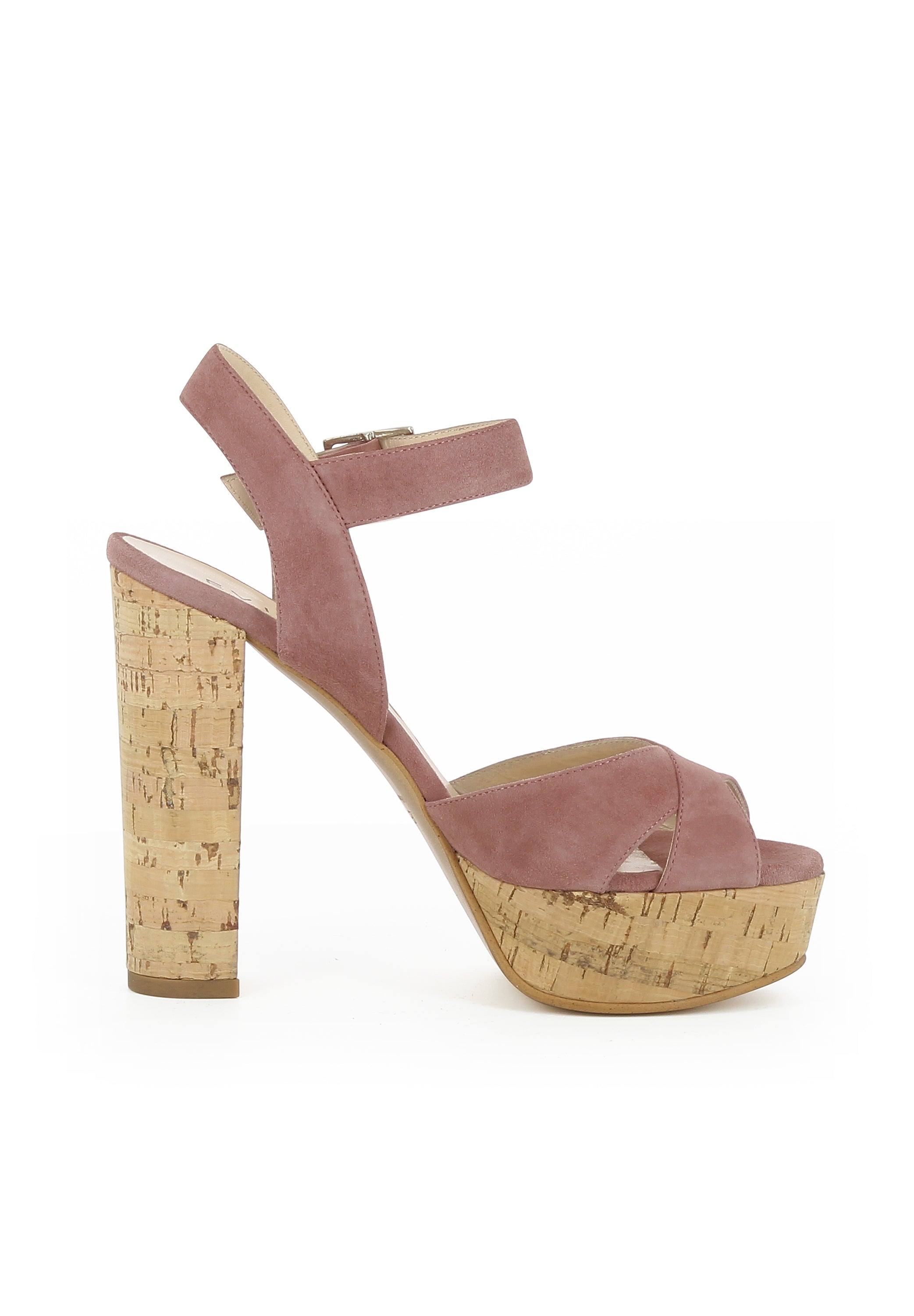LANA Damen Sandalette  -  Rauleder mauve