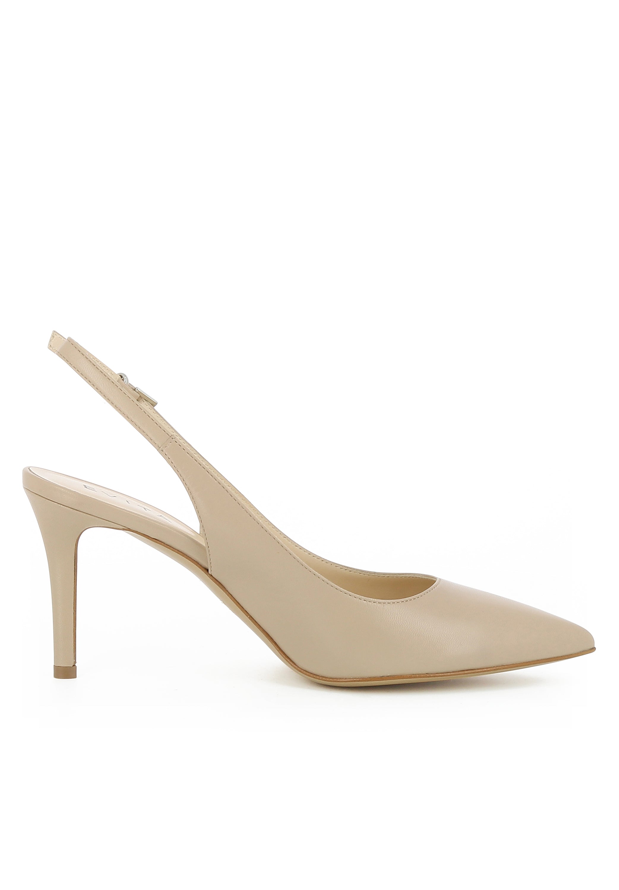 EMANUELA Damen Sling Pumps  -  Glattleder beige