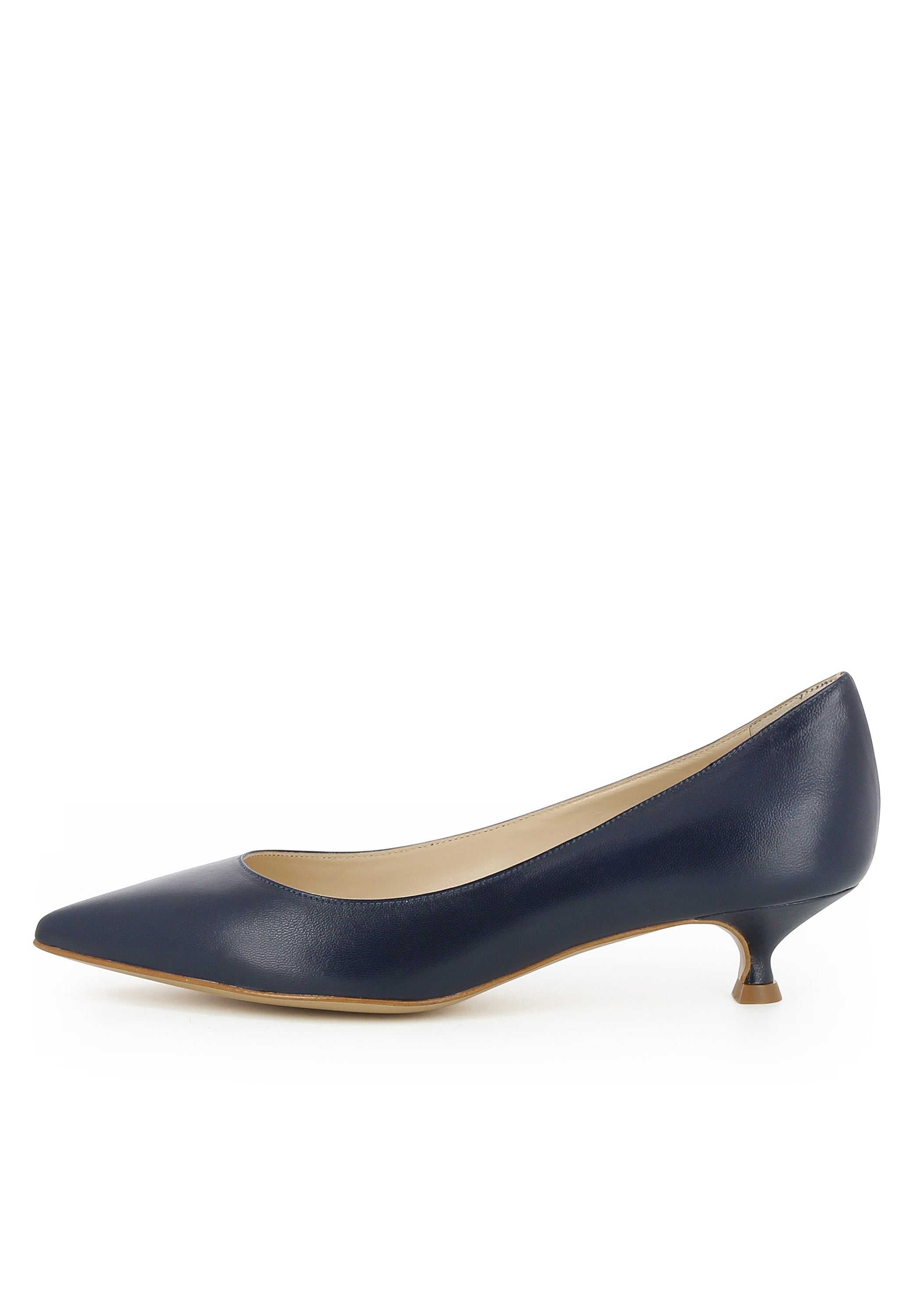 GIORGIA Damen Pumps  -  Glattleder dunkelblau