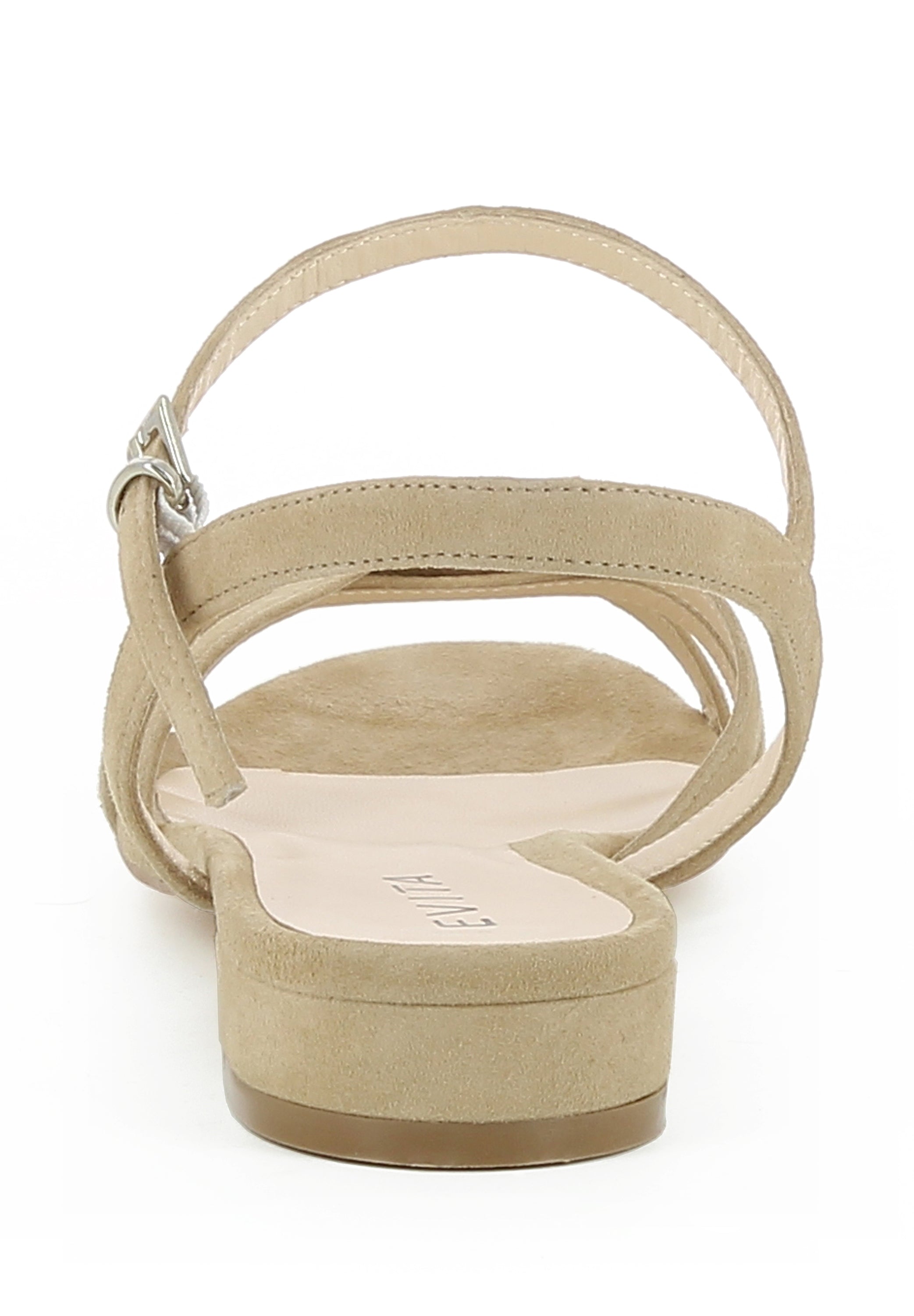 SALVINA Damen Sandale  -  Rauleder beige