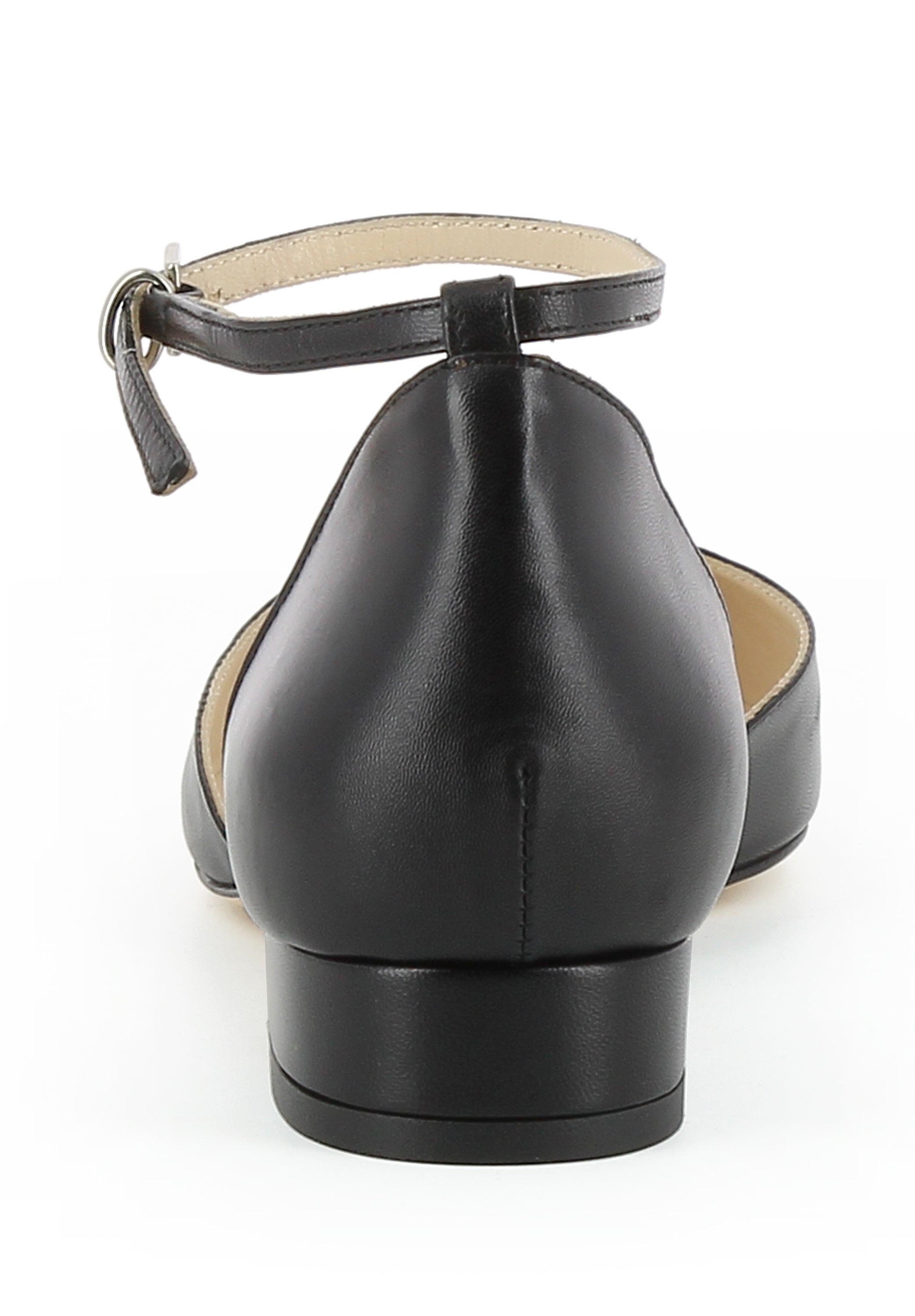 FRANCA Damen Pumps Halboffen  -  Glattleder schwarz
