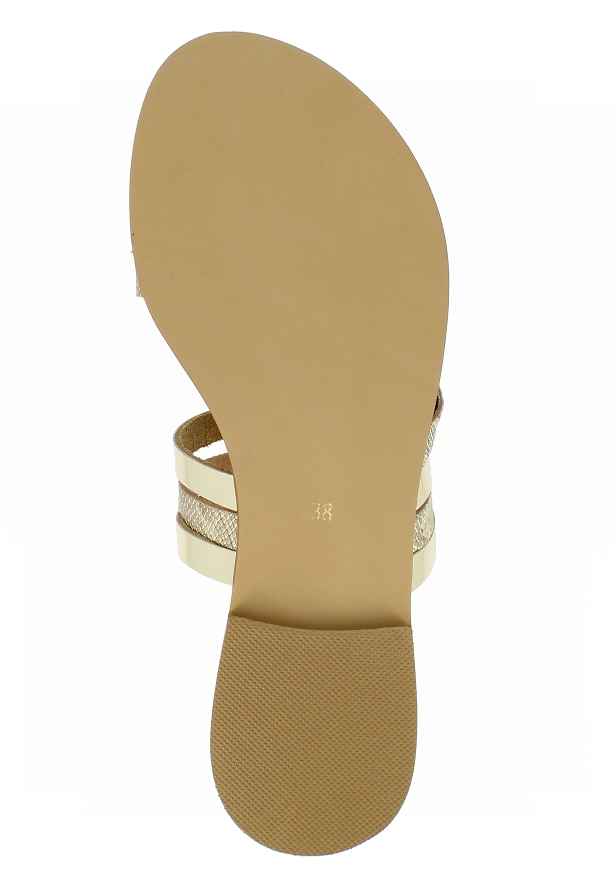 OLIMPIA Damen Sandale  -  Kombi gold