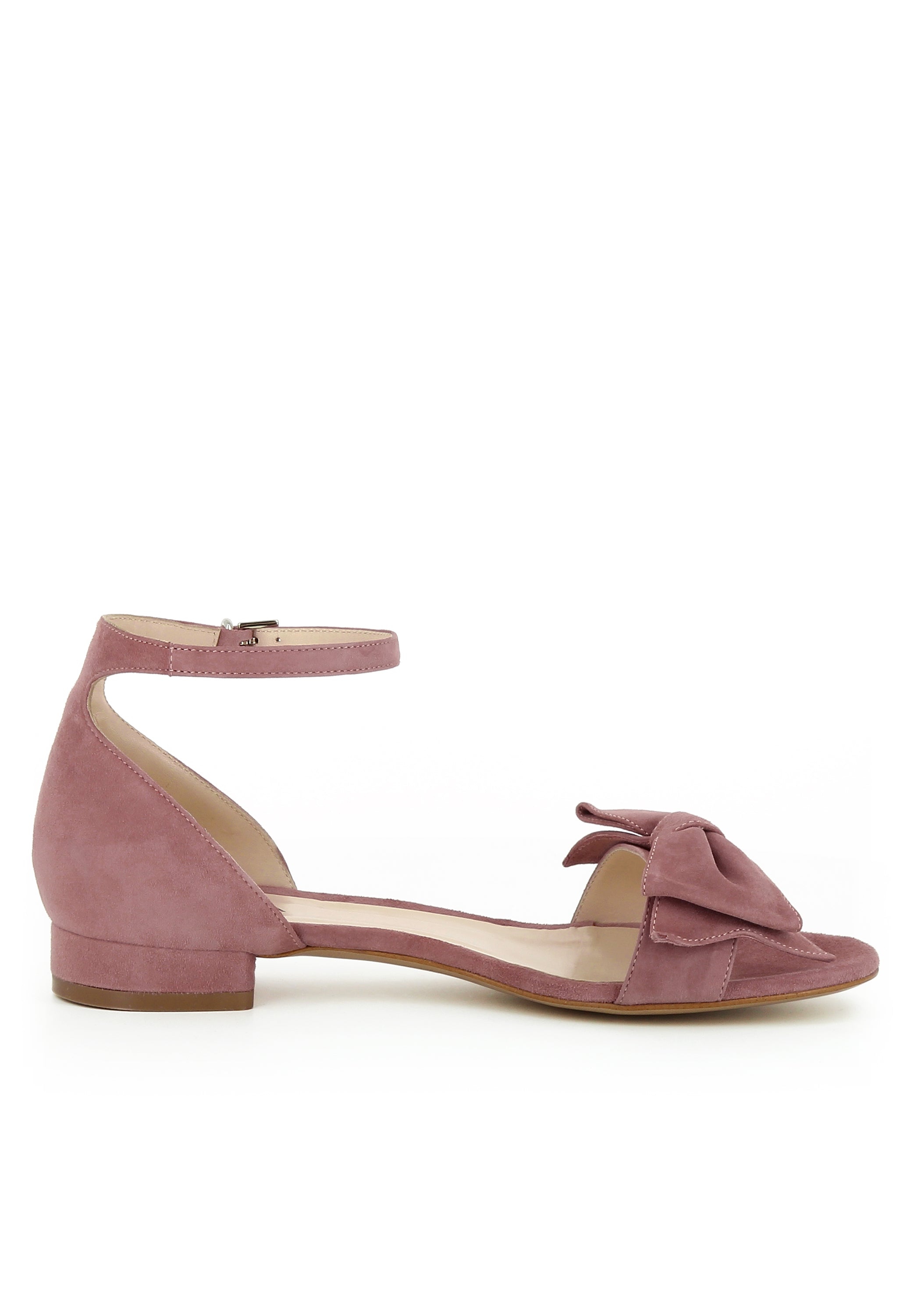 SALVINA Damen Sandale  -  Rauleder mauve