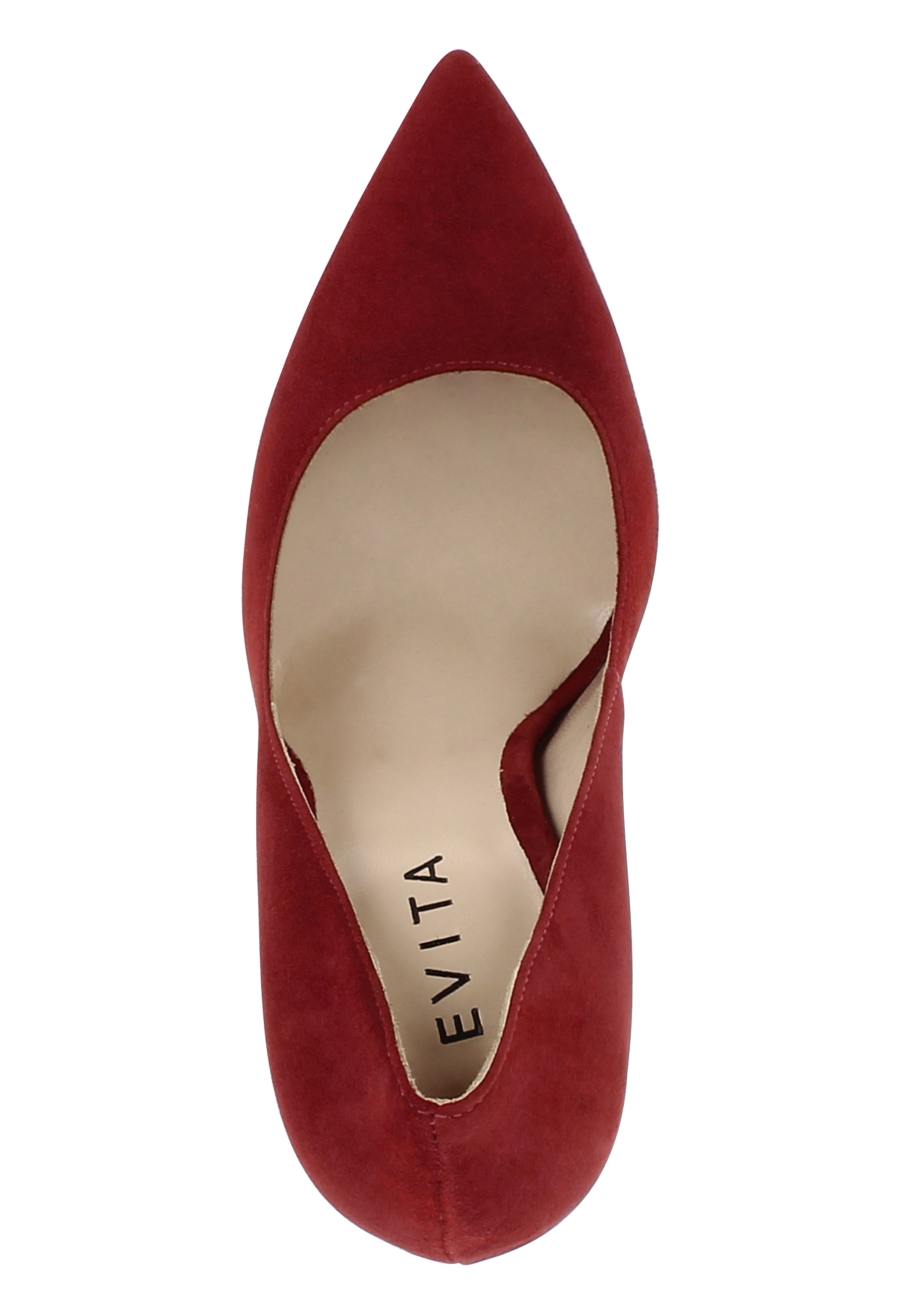 LISA Damen Pumps  -  Glattleder rot