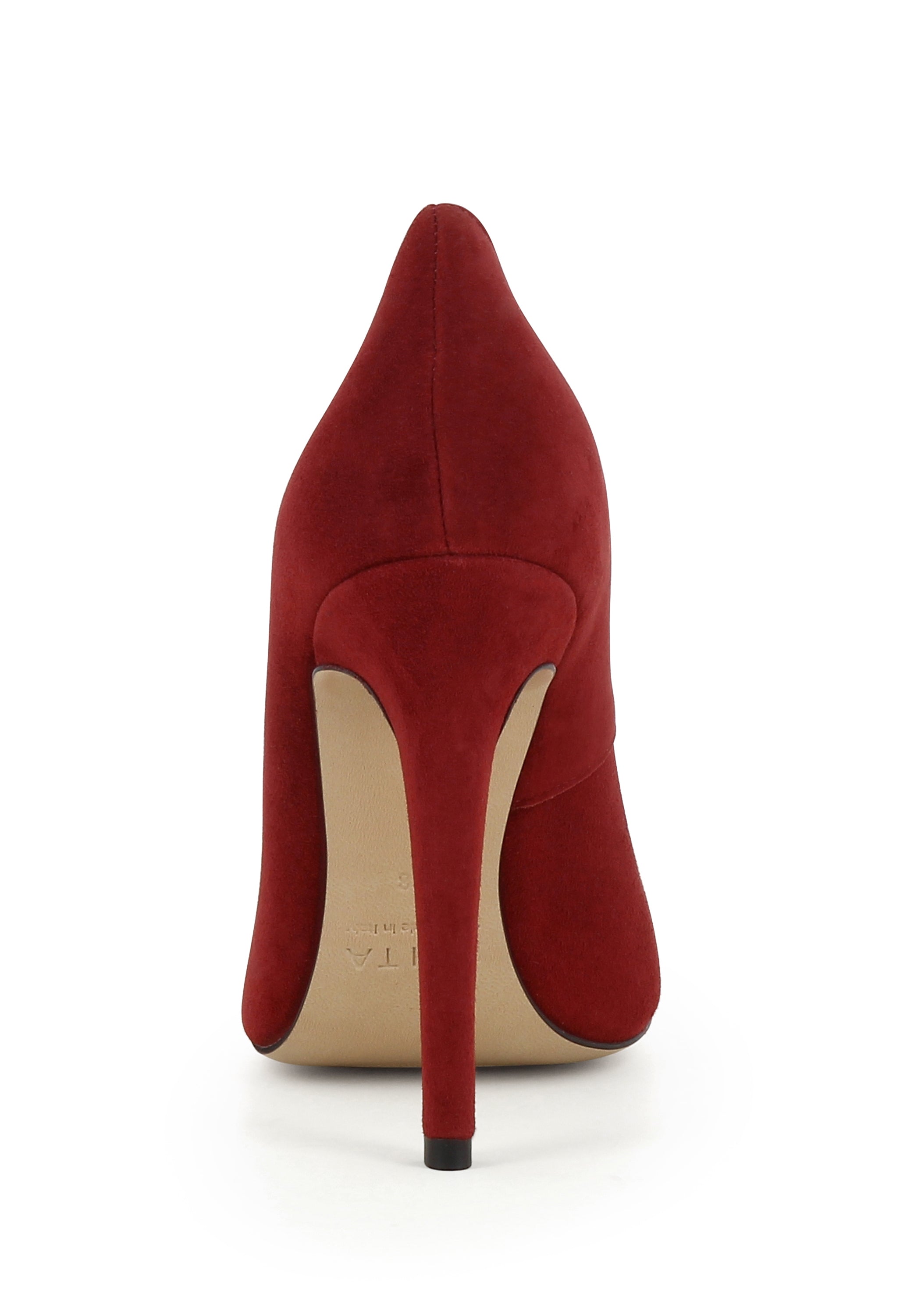 LISA Damen Pumps  -  Glattleder rot