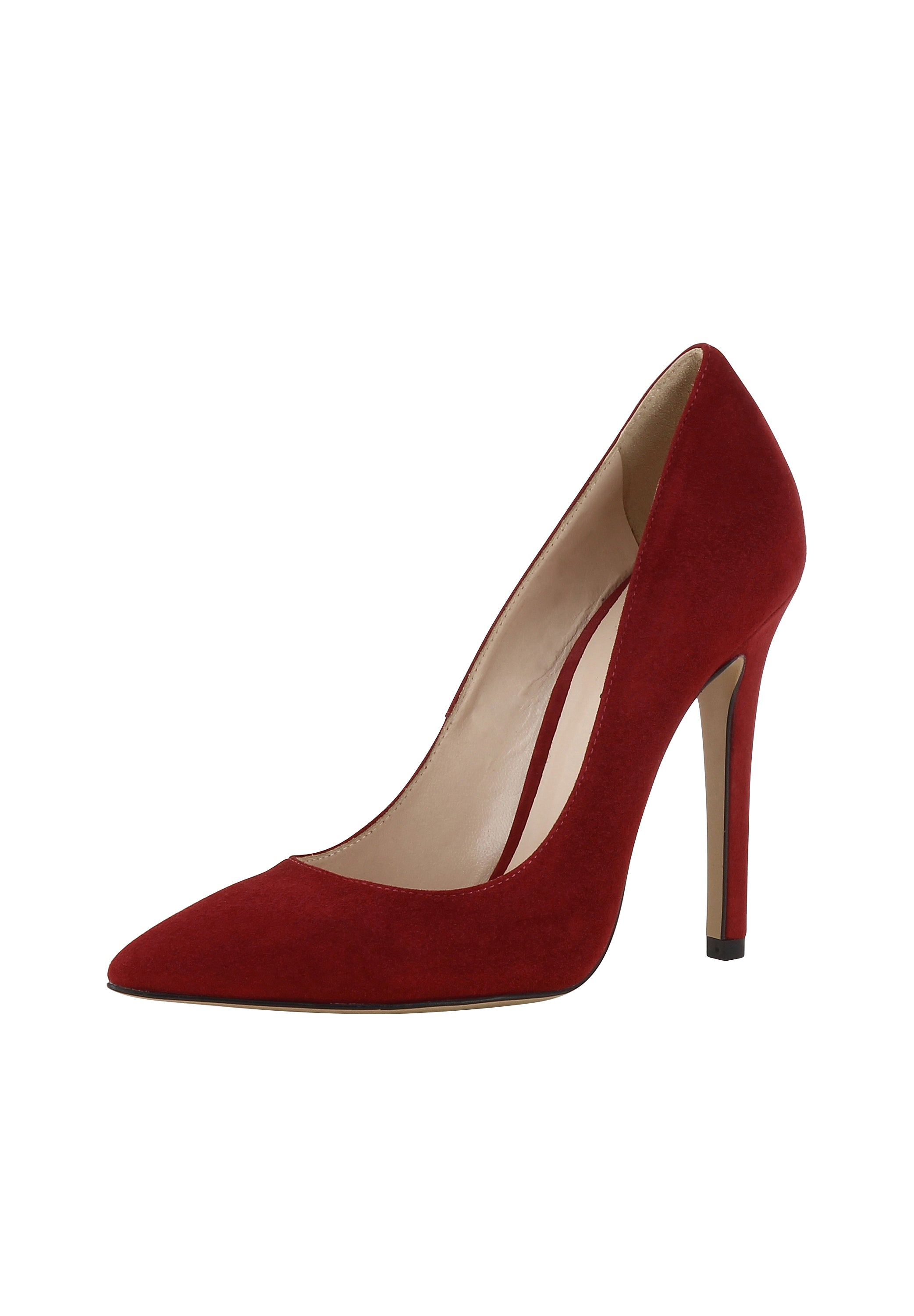 LISA Damen Pumps  -  Glattleder rot