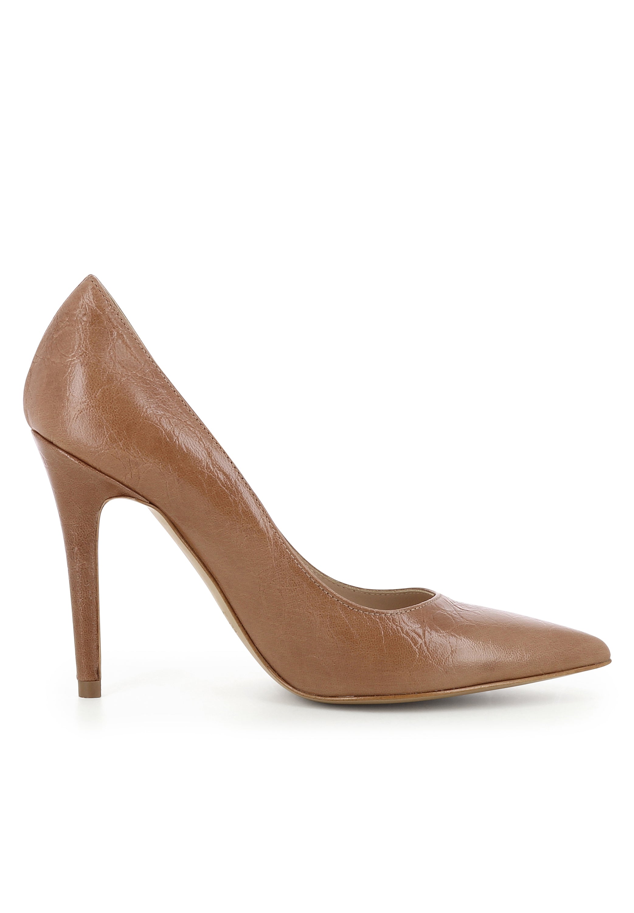 ALINA Damen Pumps  -  Glattleder beige