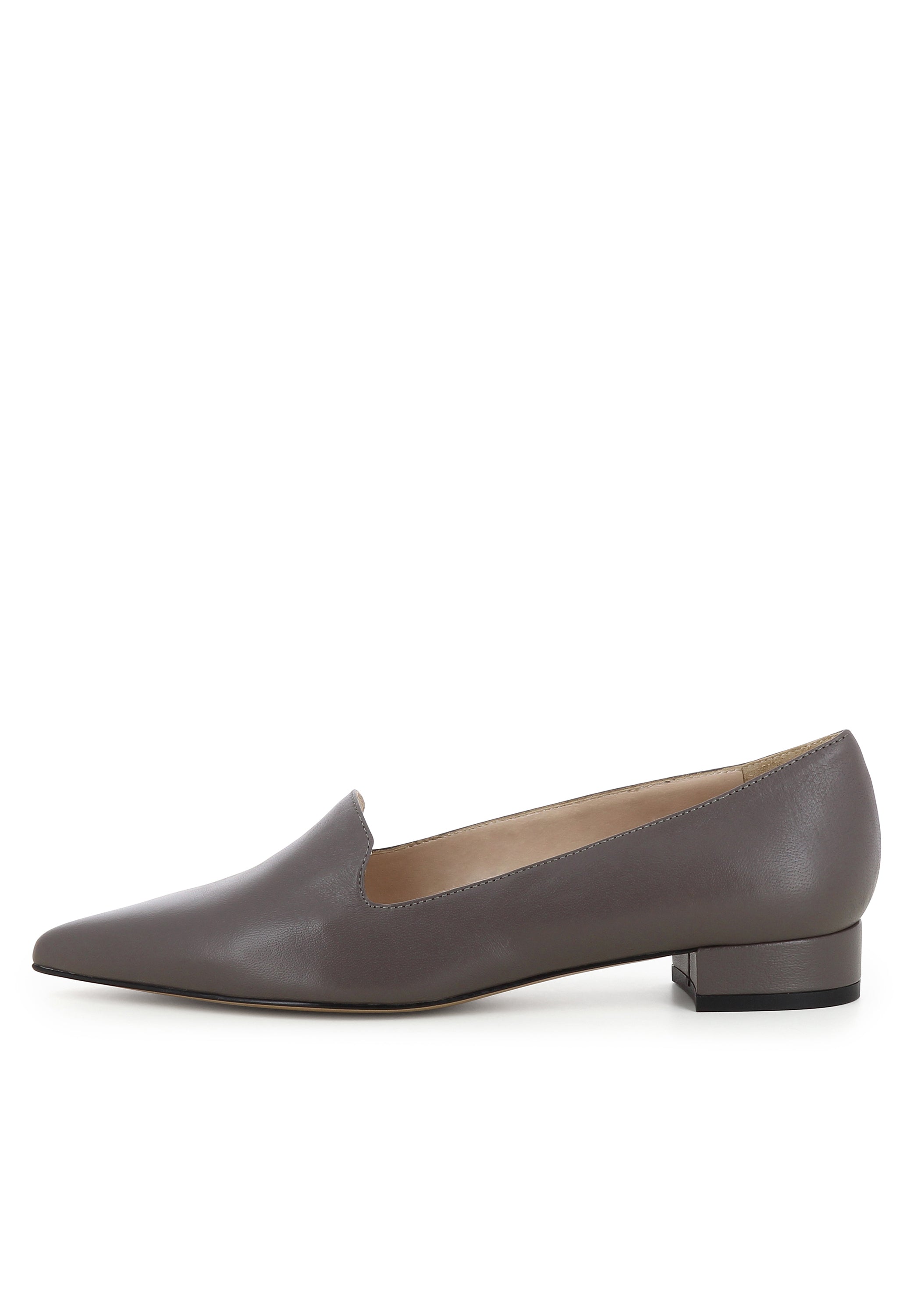 FRANCA Damen Slipper  -  Glattleder fango