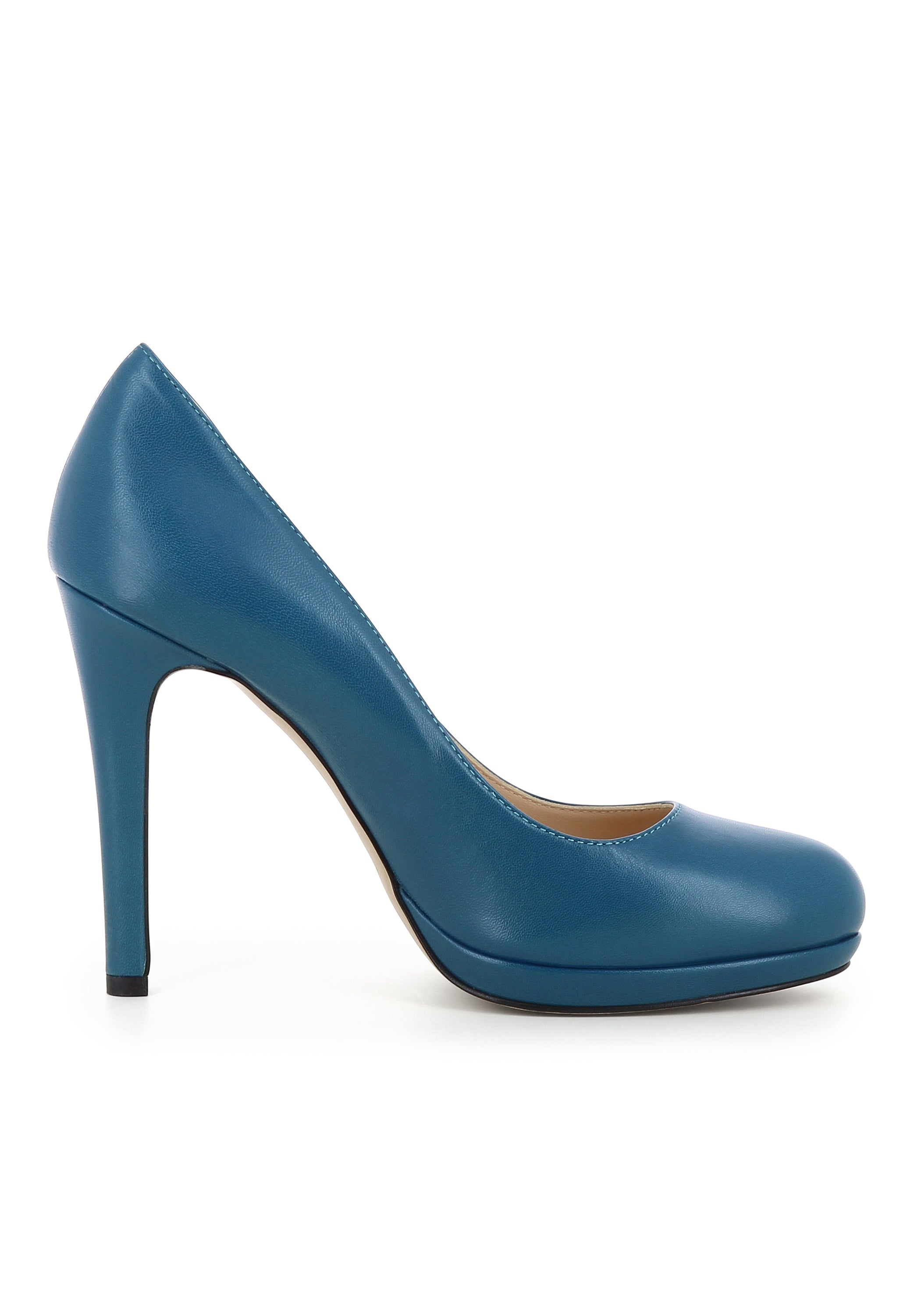 CRISTINA Damen Pumps  -  Glattleder türkis