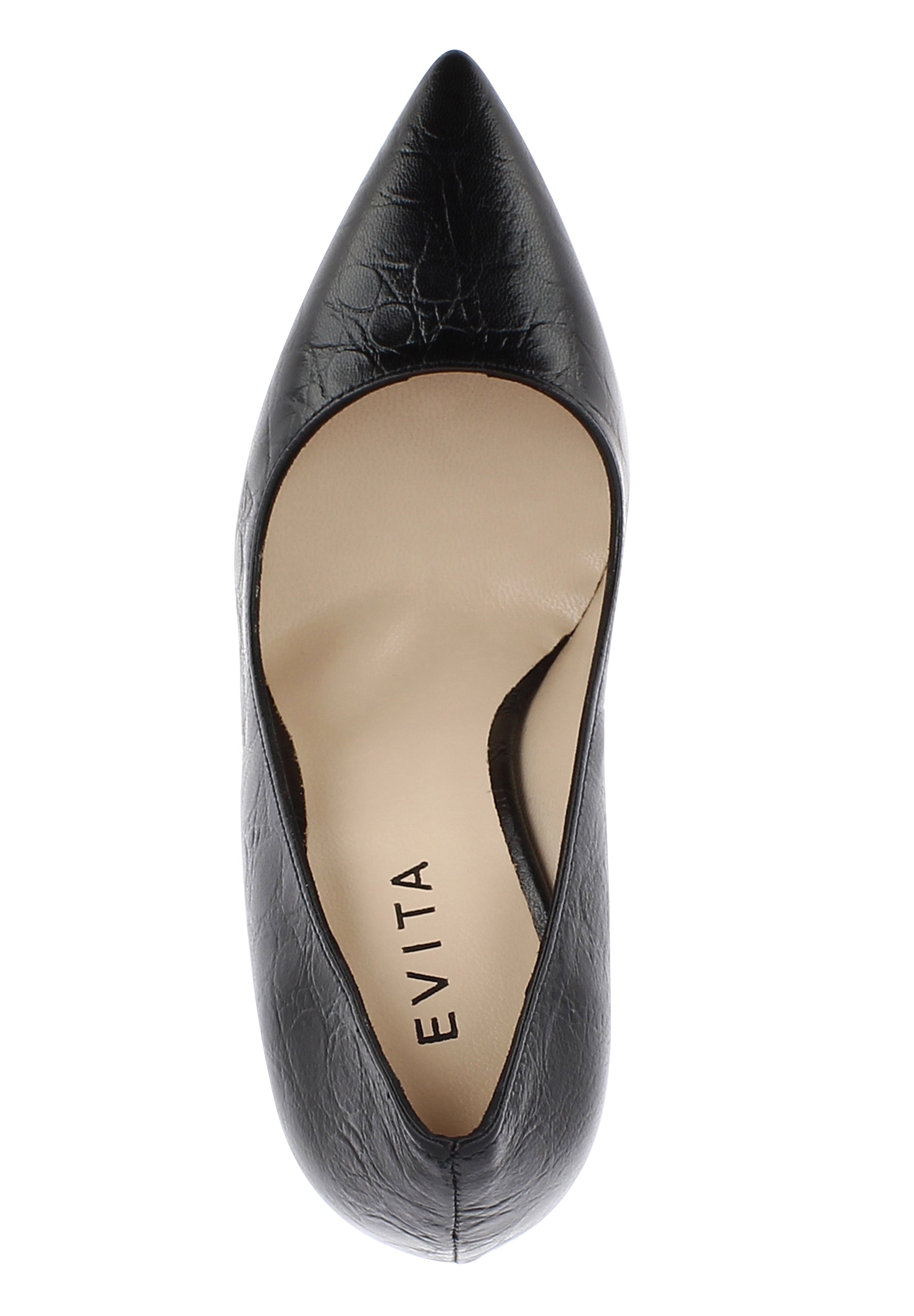 ALINA Damen Pumps  -  Glattleder schwarz