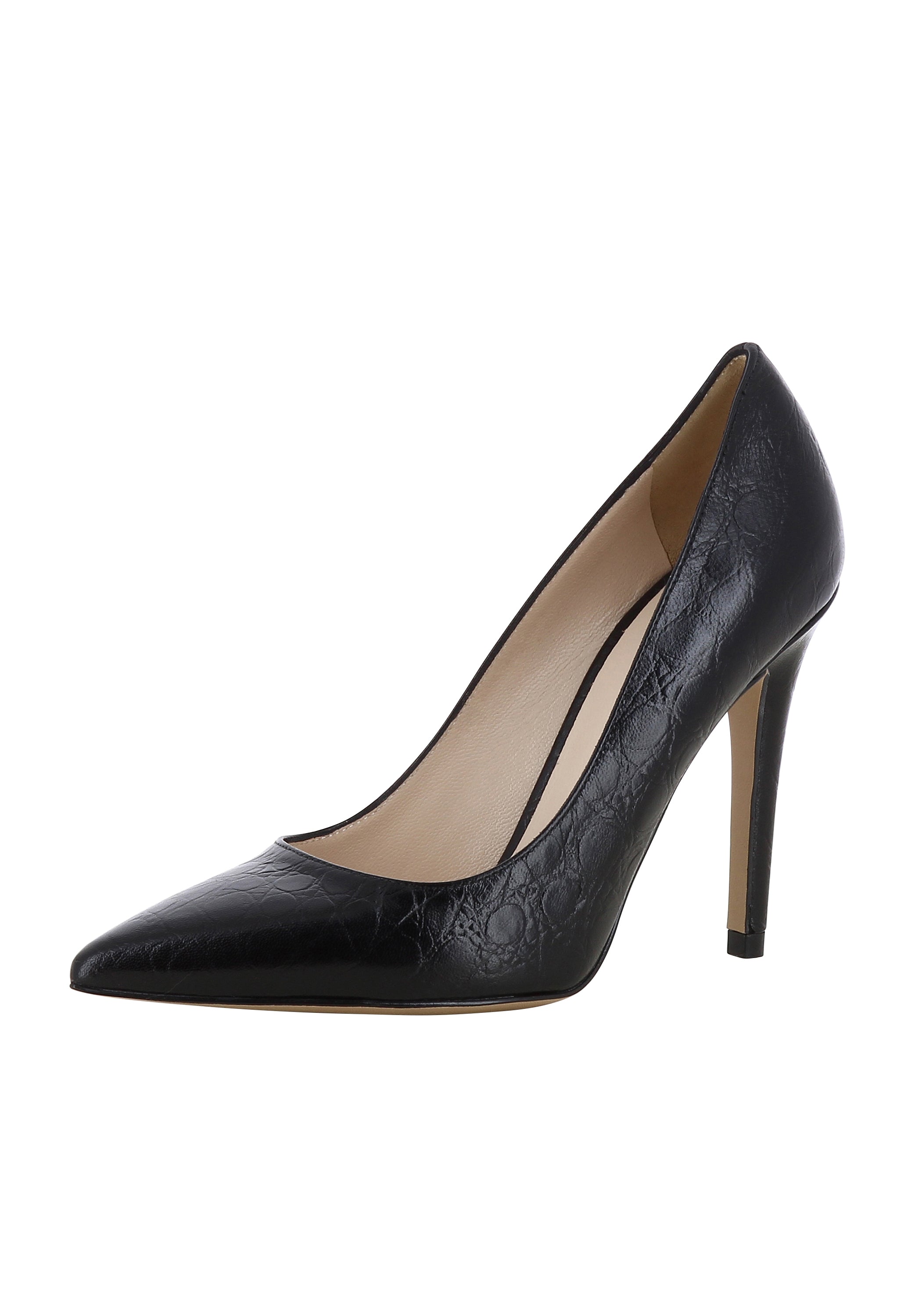 ALINA Damen Pumps  -  Glattleder schwarz