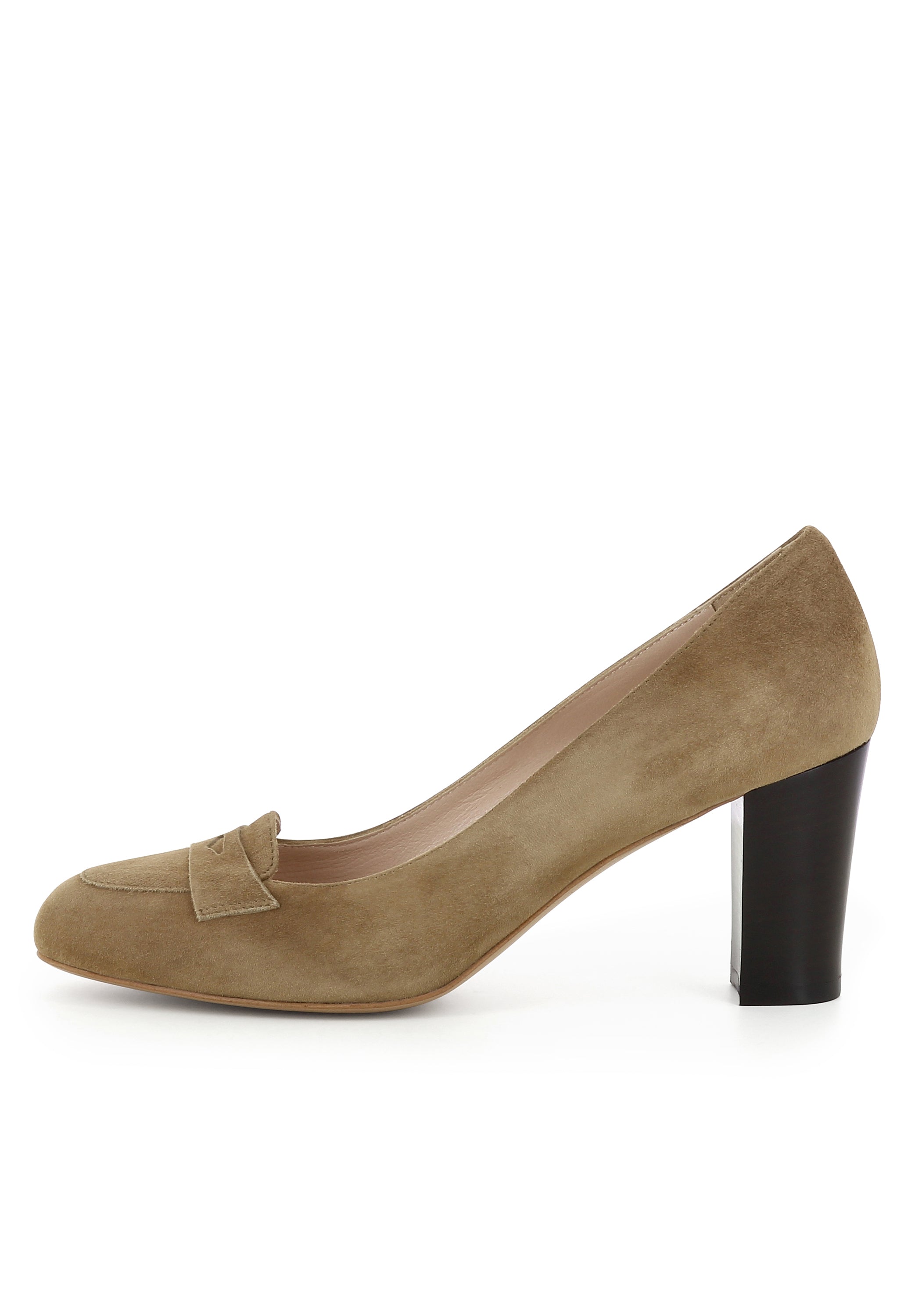 BIANCA Damen Pumps  -  Glattleder hellbraun