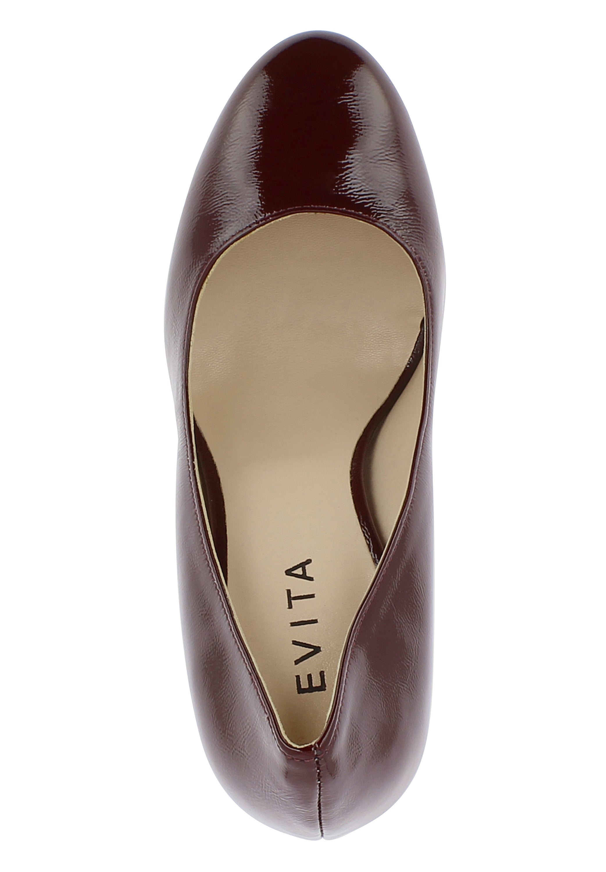 RICCARDA Damen Pumps  -  Glattleder rot