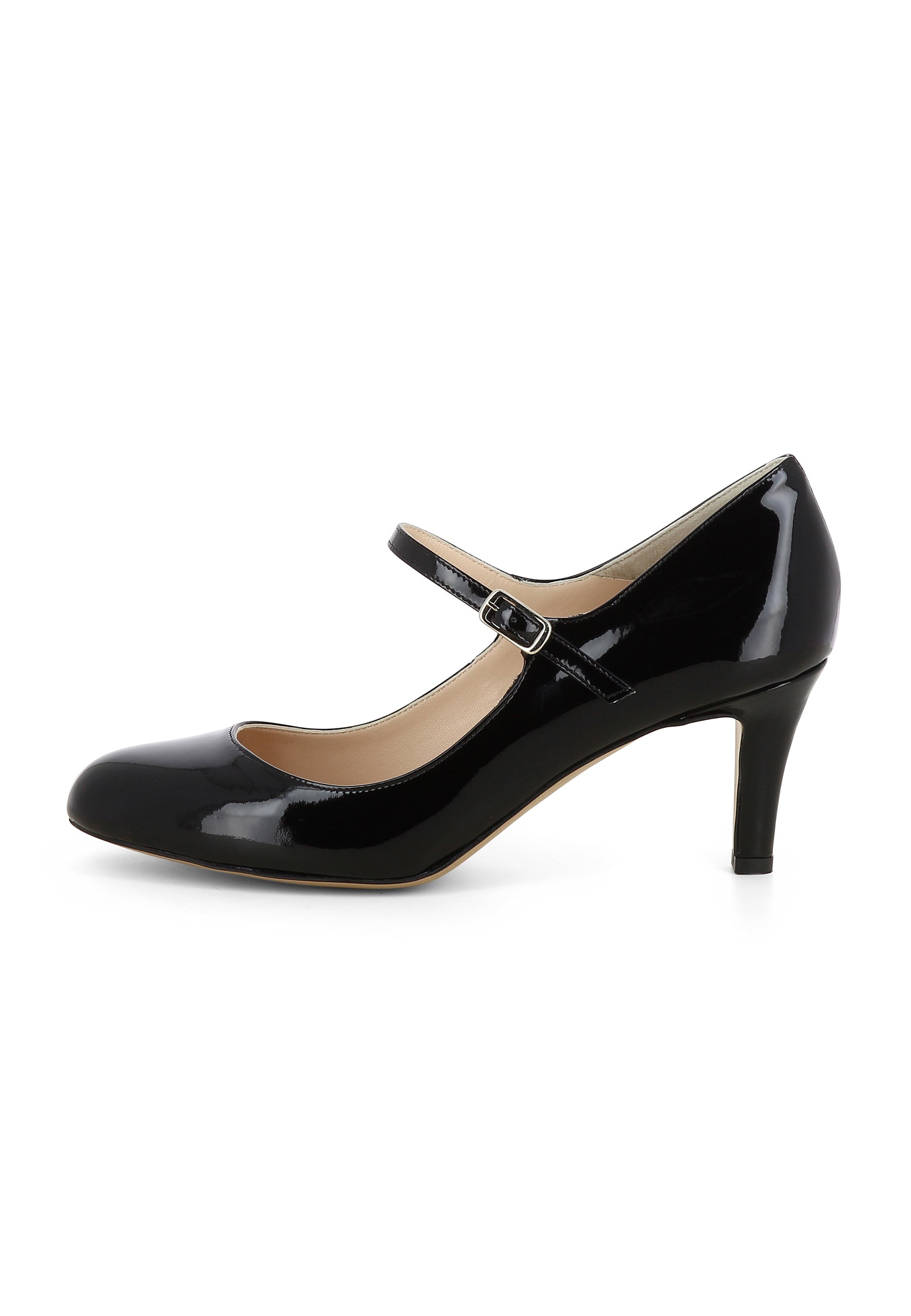 BIANCA Damen Pumps  -  Lackleder Schwarz