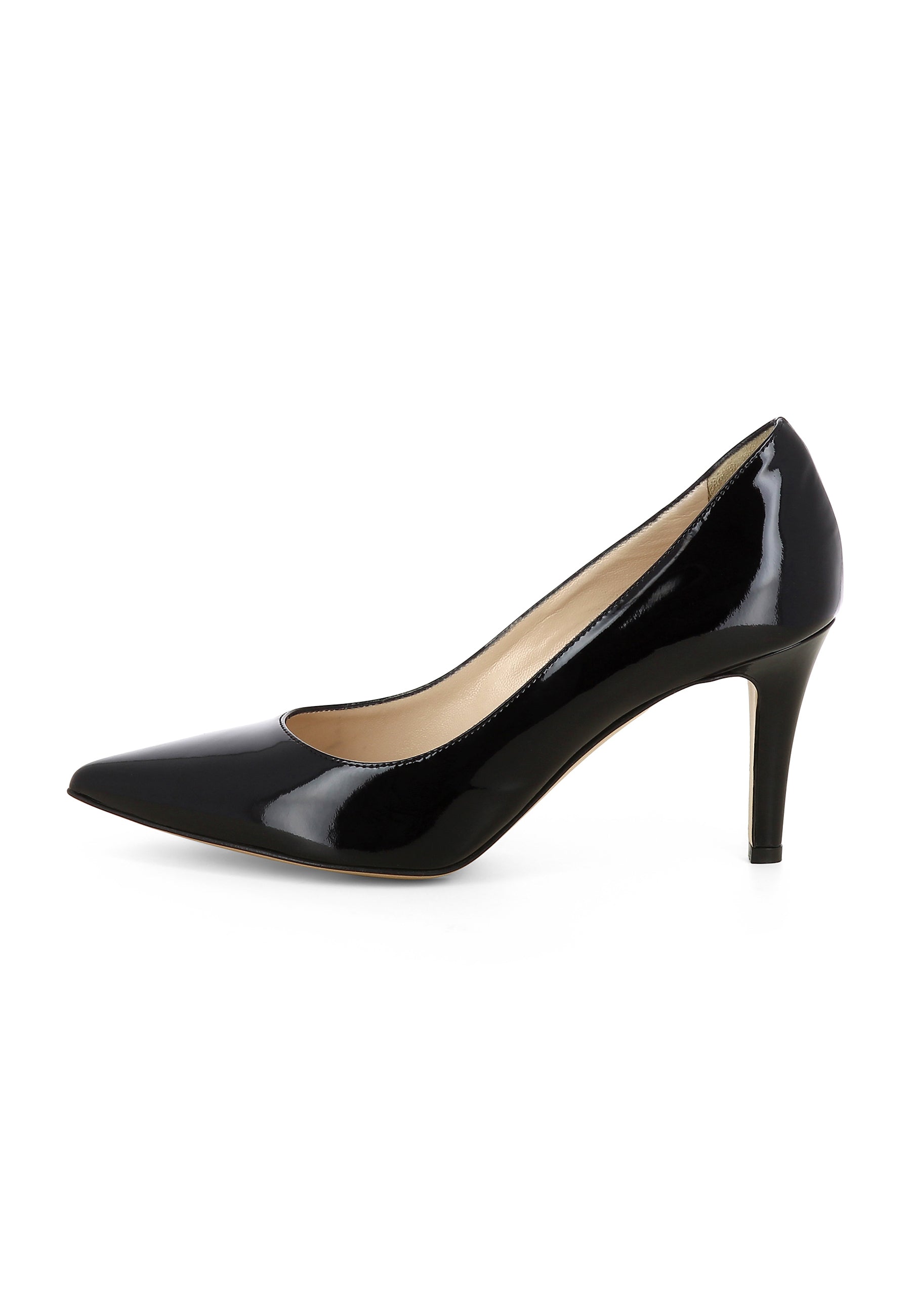ARIA Damen Pumps  -  Lackleder Schwarz