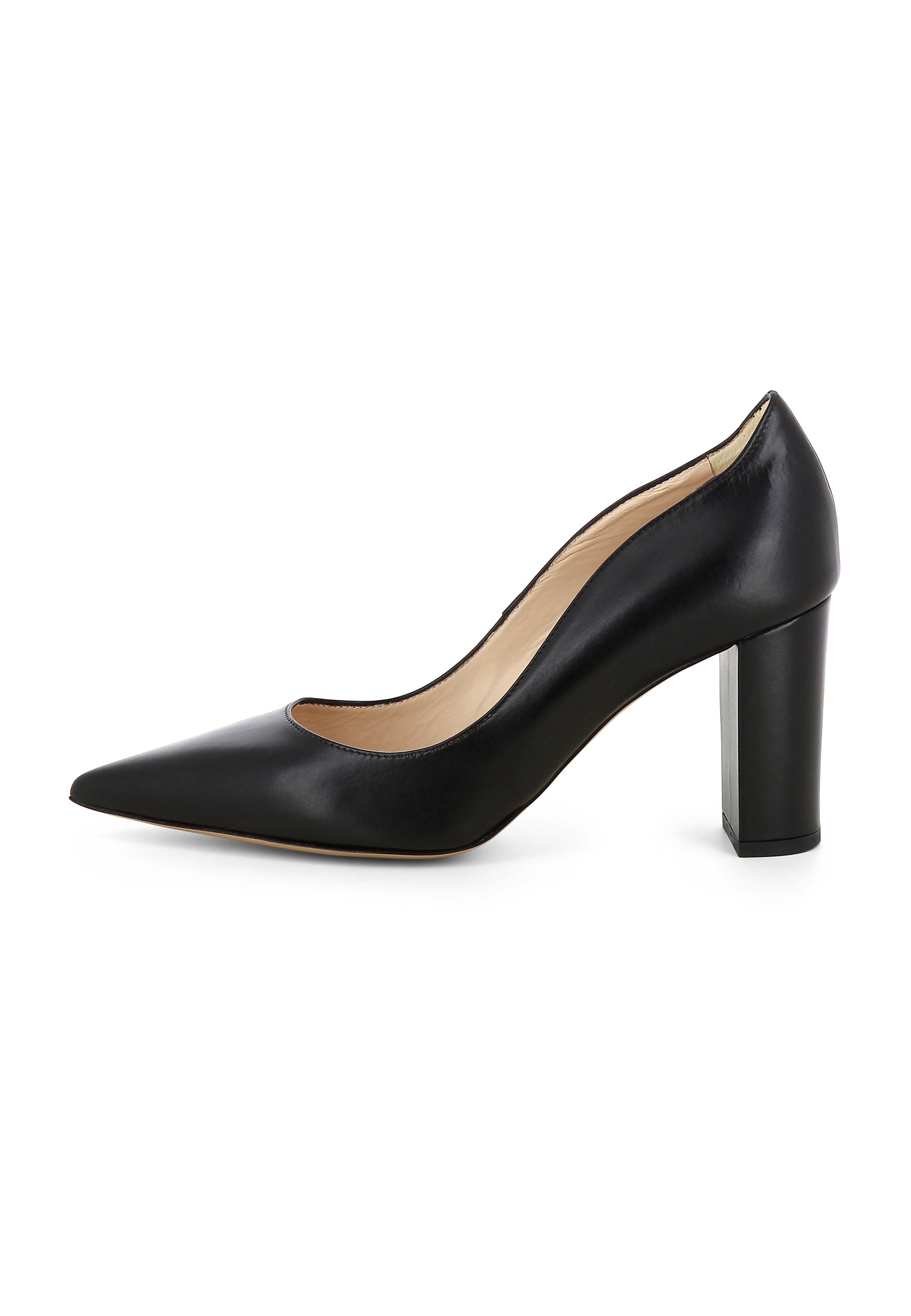 JESSICA Women's Pumps - Smooth Leather Black