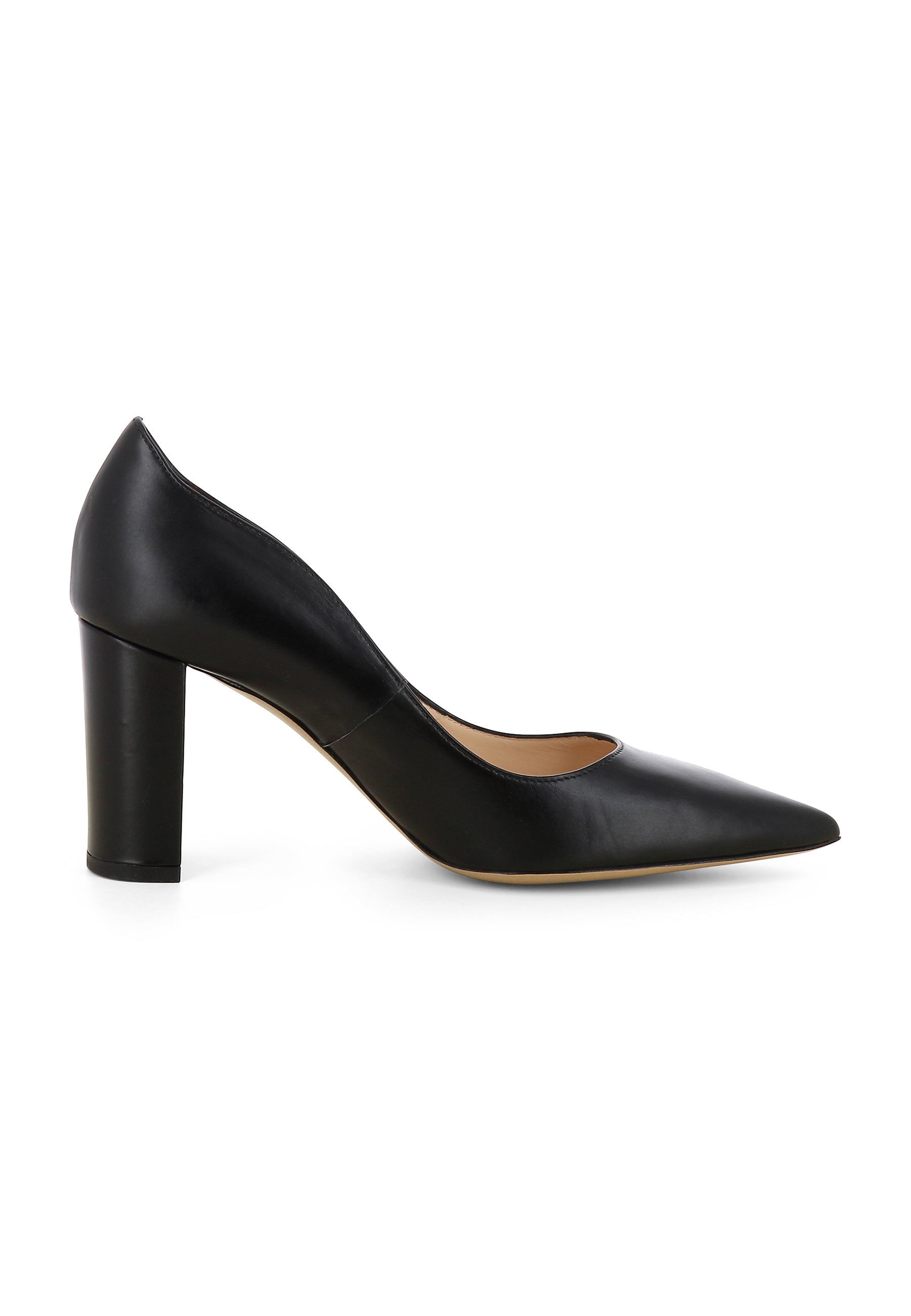 JESSICA Women's Pumps - Smooth Leather Black