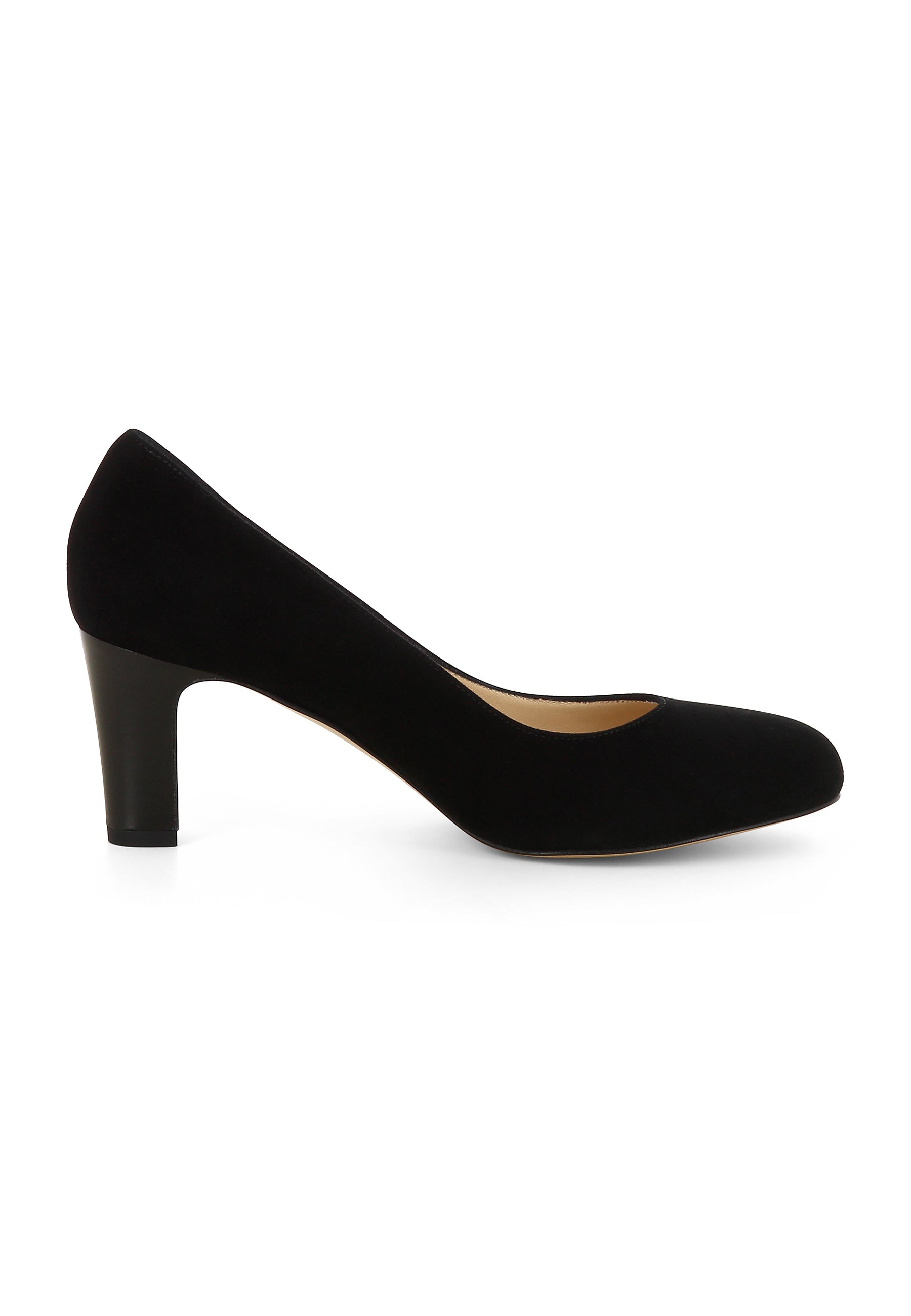 BIANCA Damen Pumps  -  Glattleder Schwarz